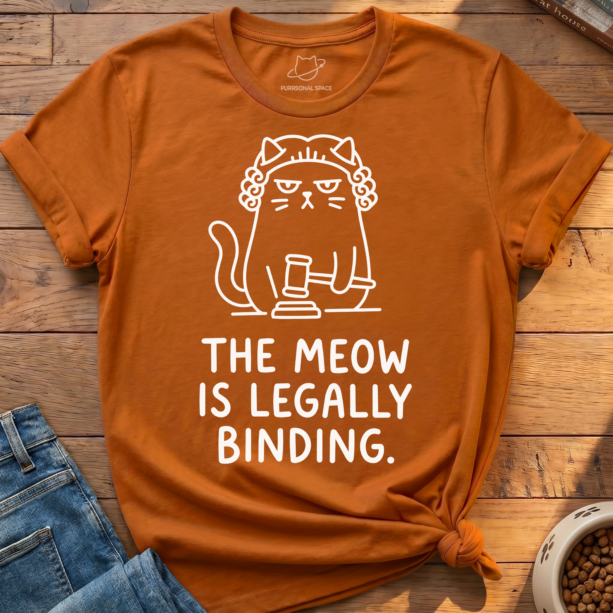 Meow Is Legally Binding T-Shirt