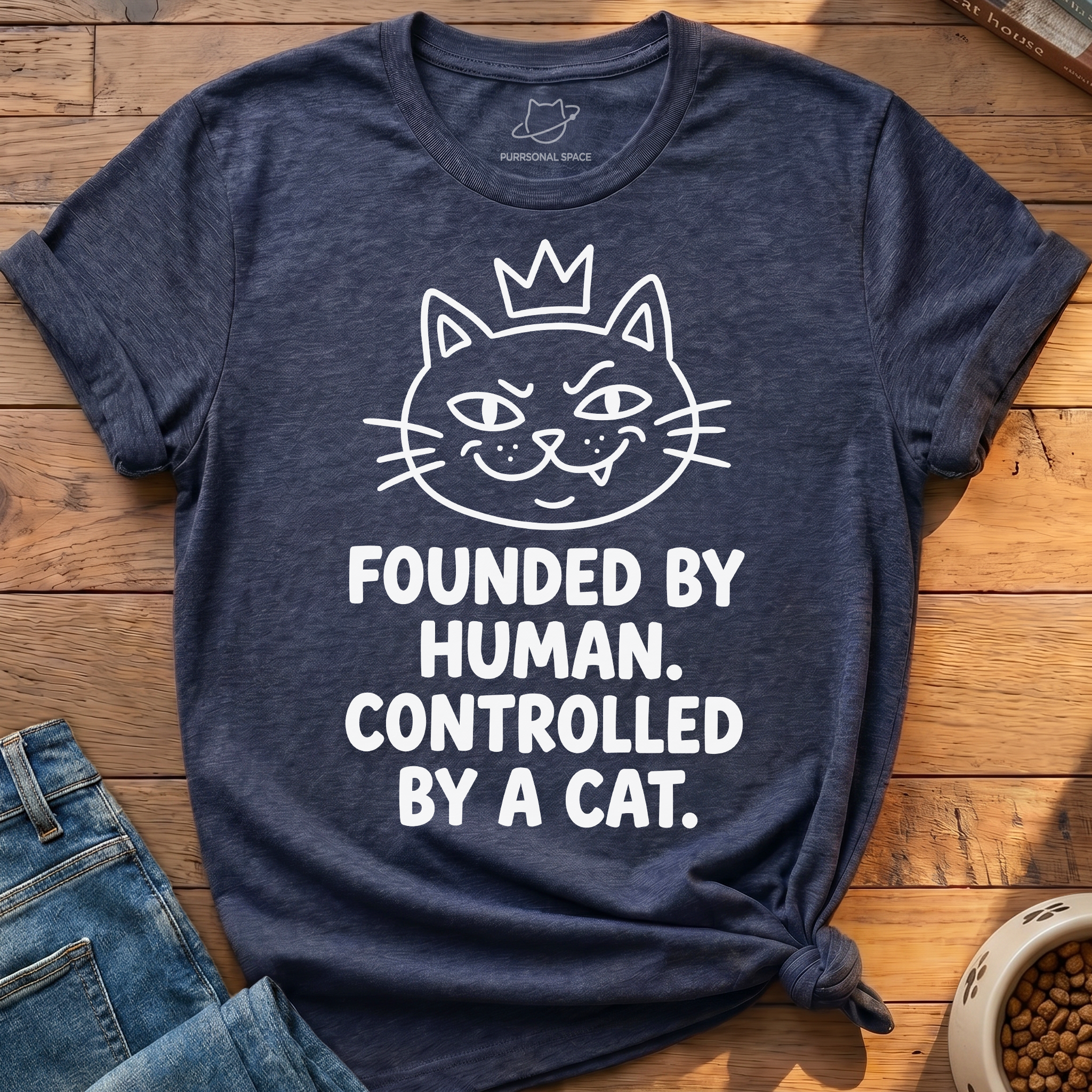 Controlled By A Cat T-Shirt