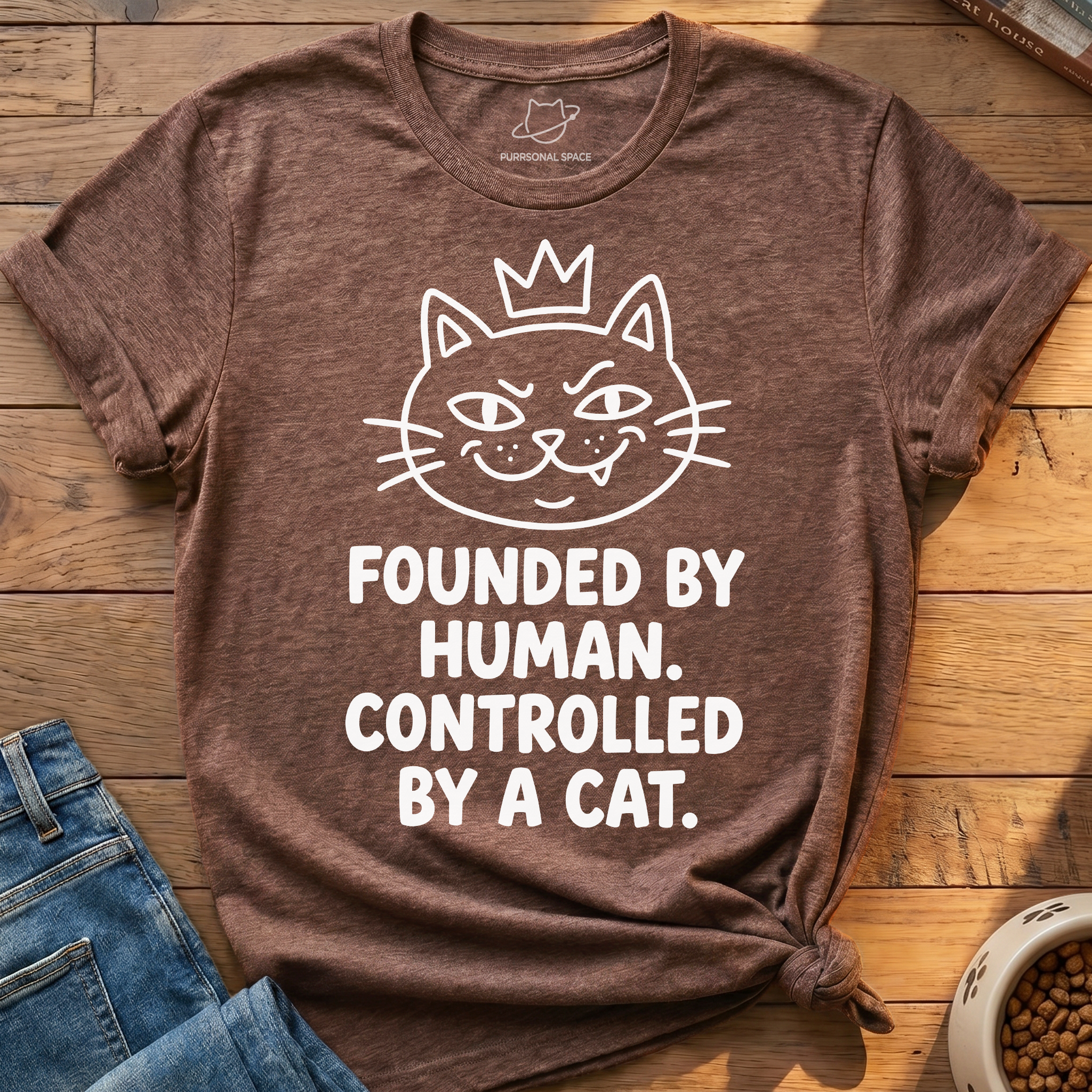 Controlled By A Cat T-Shirt