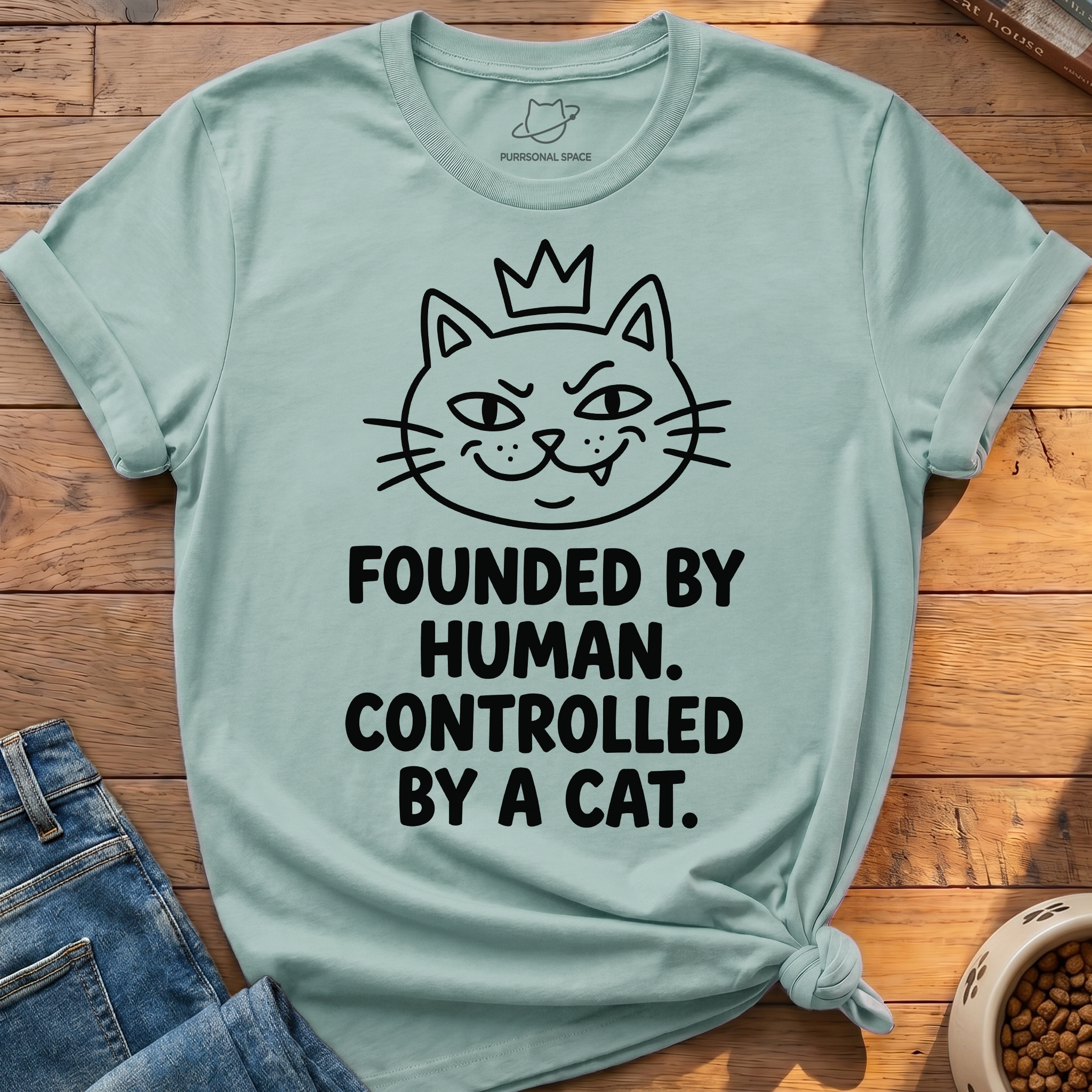 Controlled By A Cat T-Shirt