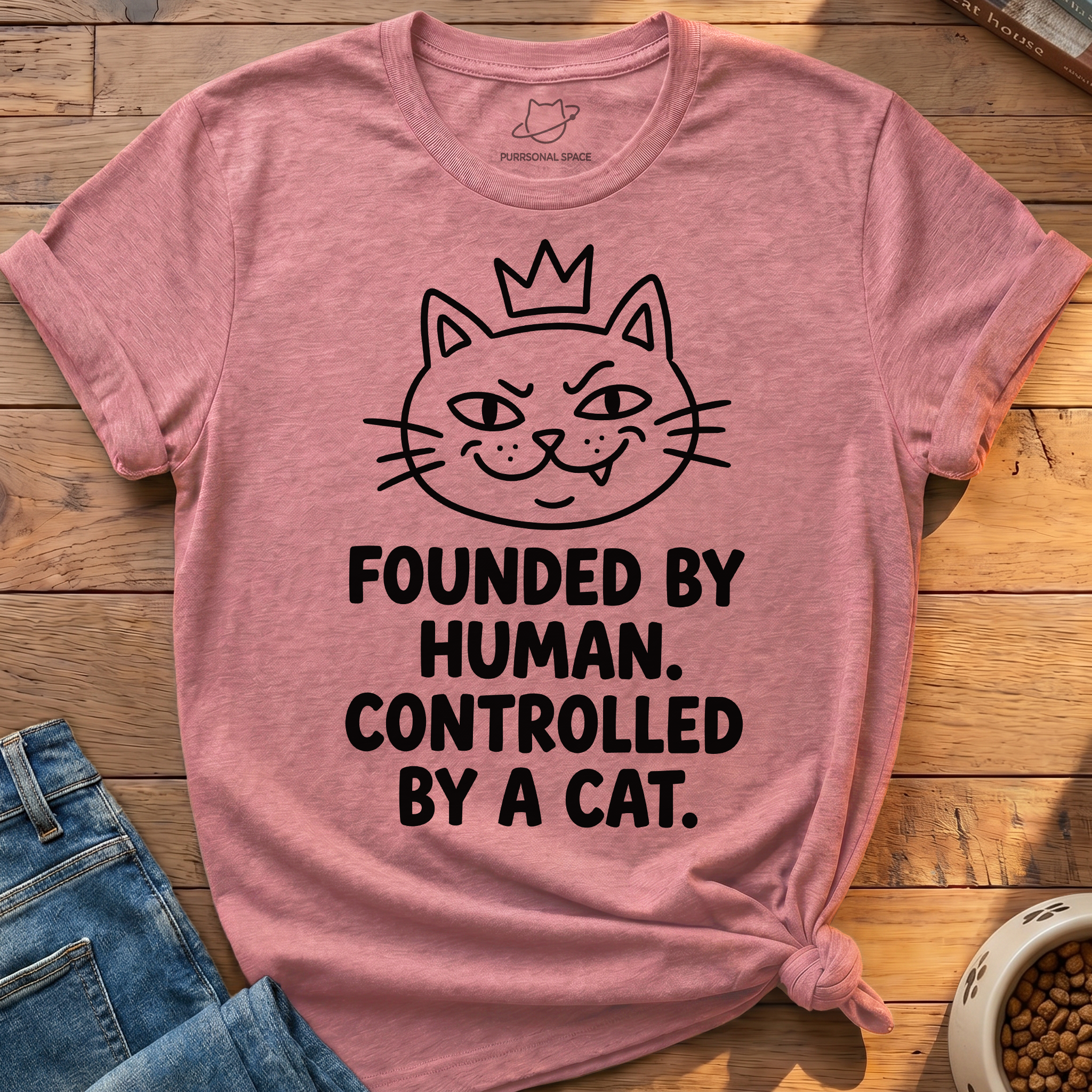 Controlled By A Cat T-Shirt