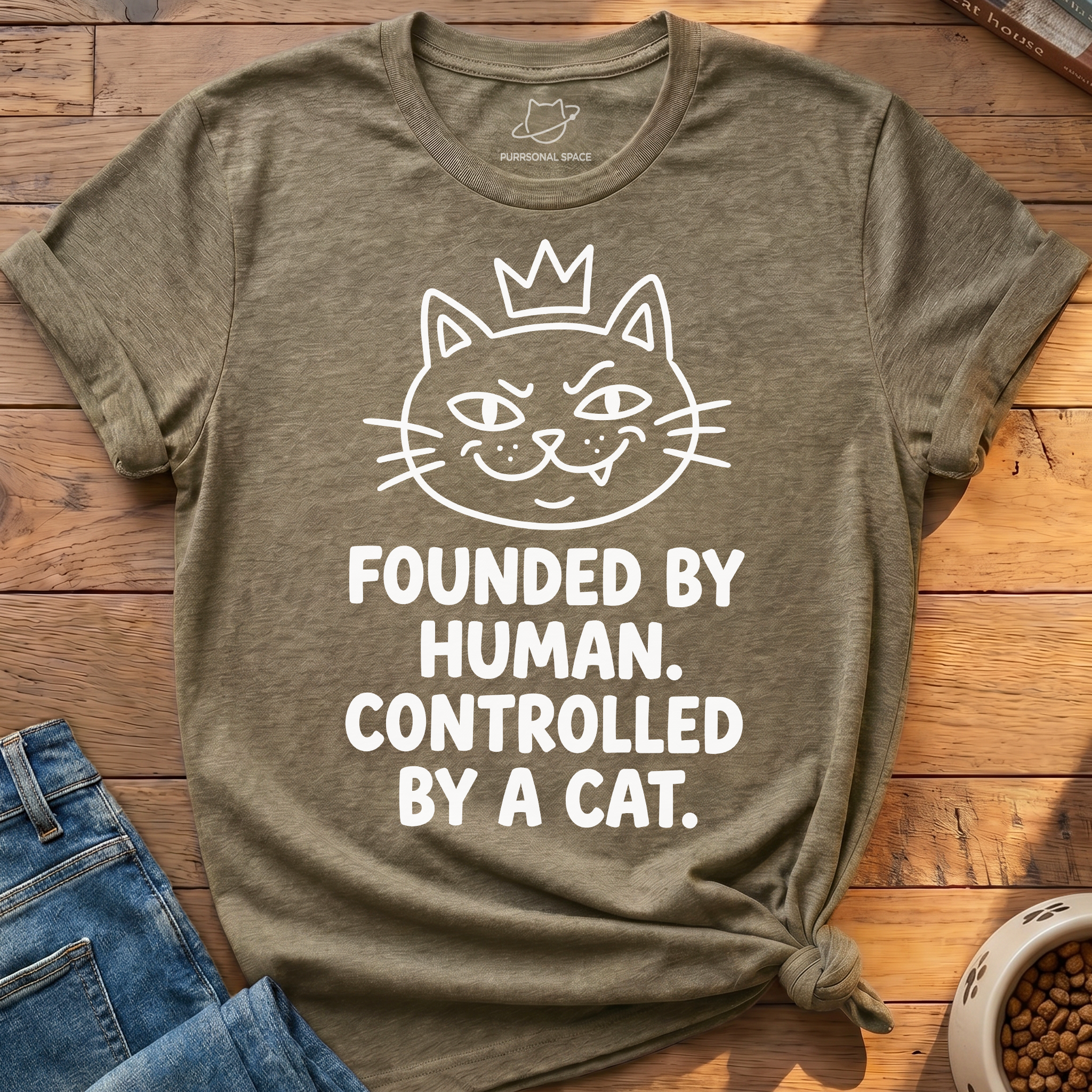 Controlled By A Cat T-Shirt