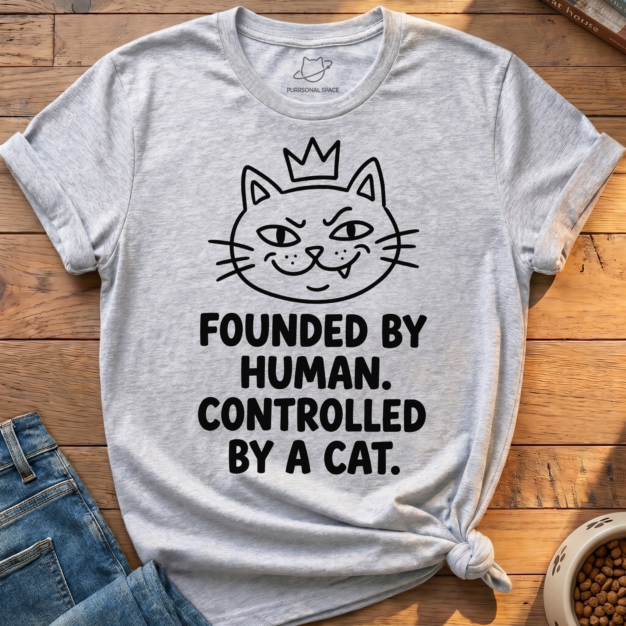 Controlled By A Cat T-Shirt