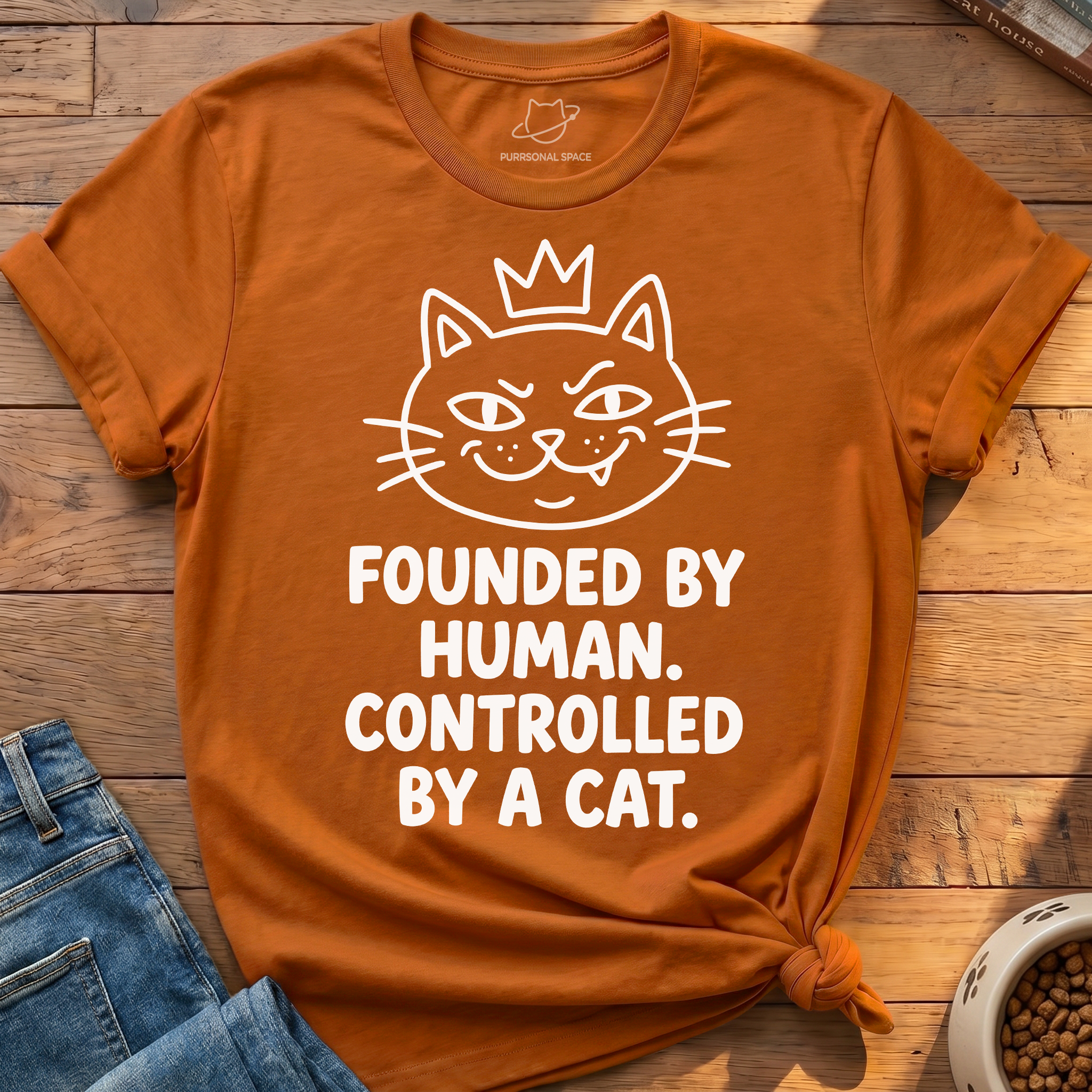 Controlled By A Cat T-Shirt