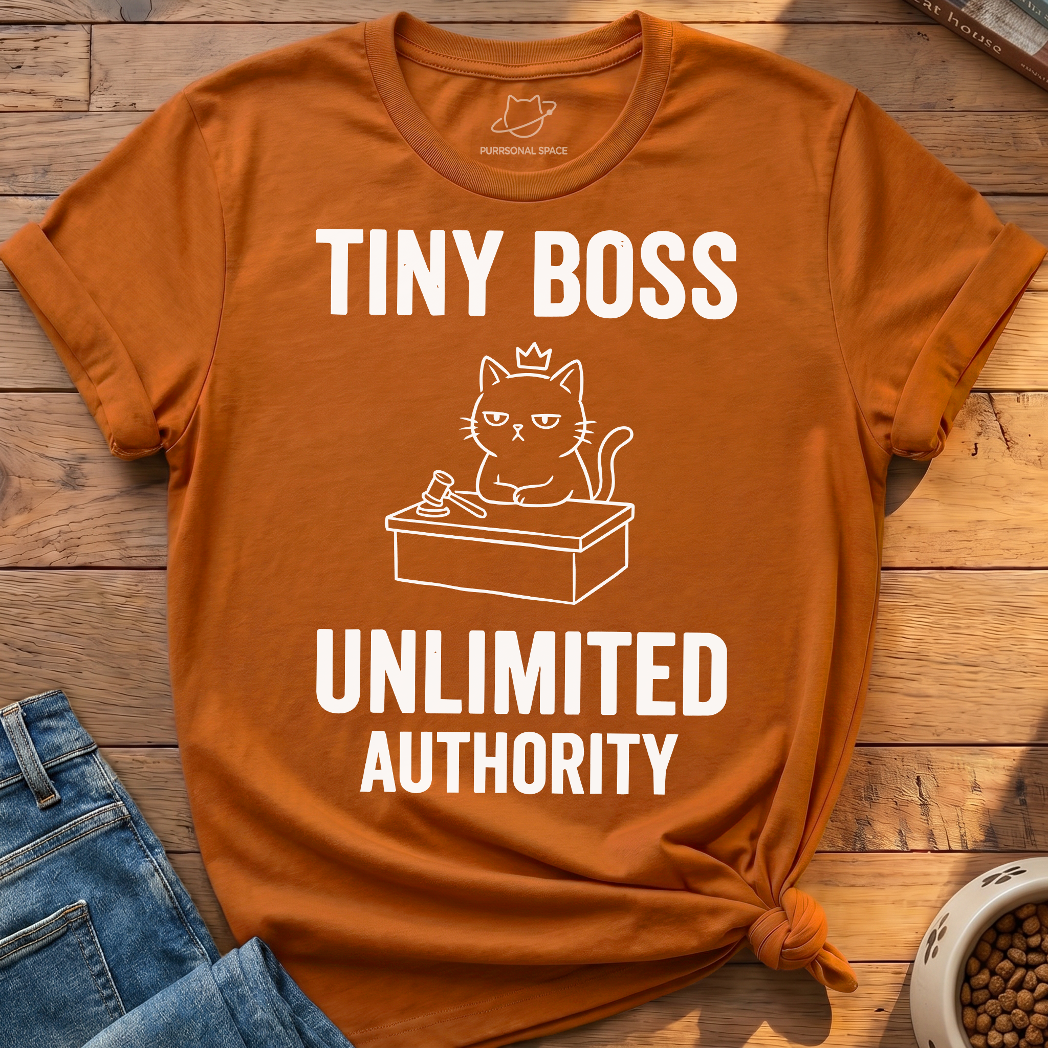 Tiny Boss Authority T-Shirt