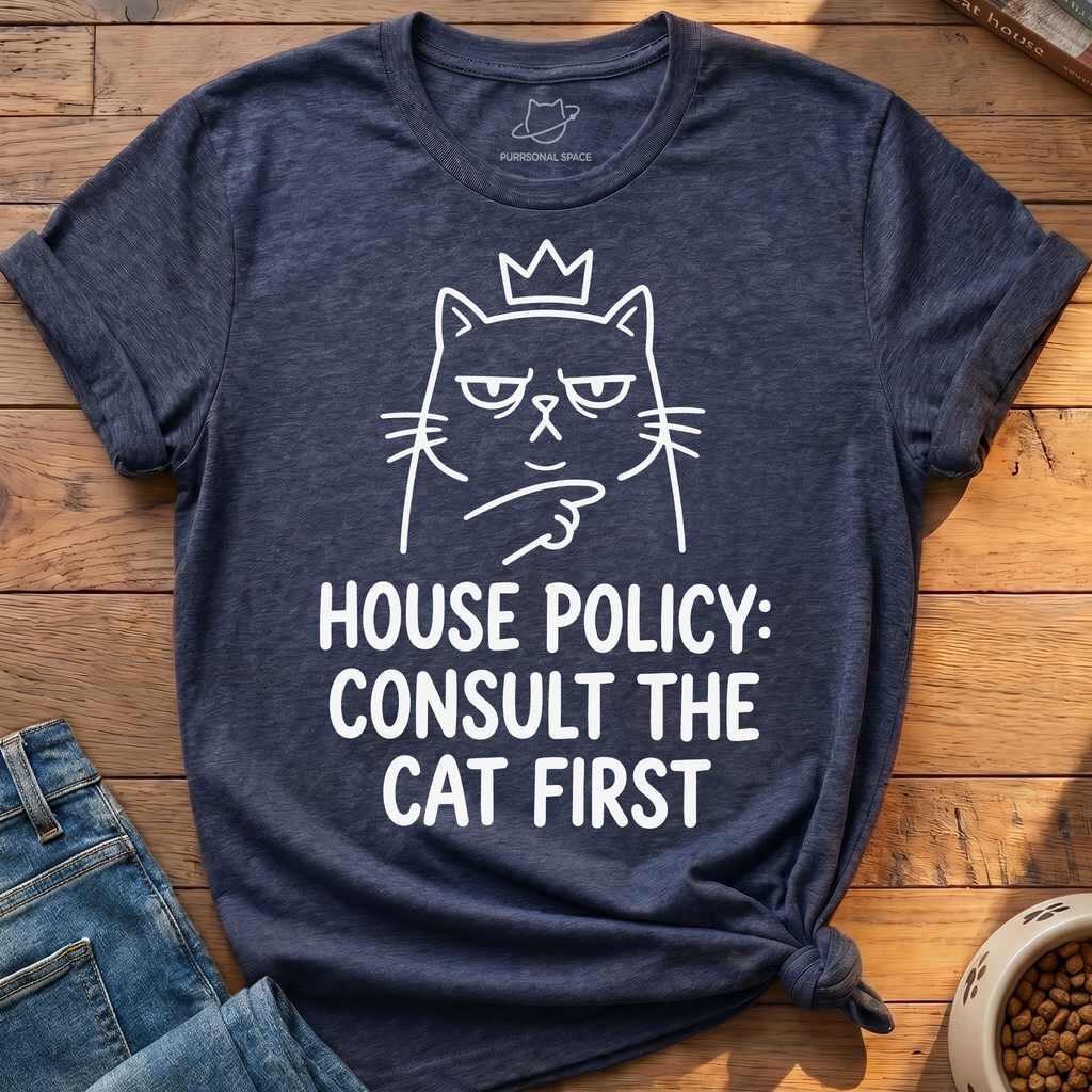Consult The Cat First T-Shirt