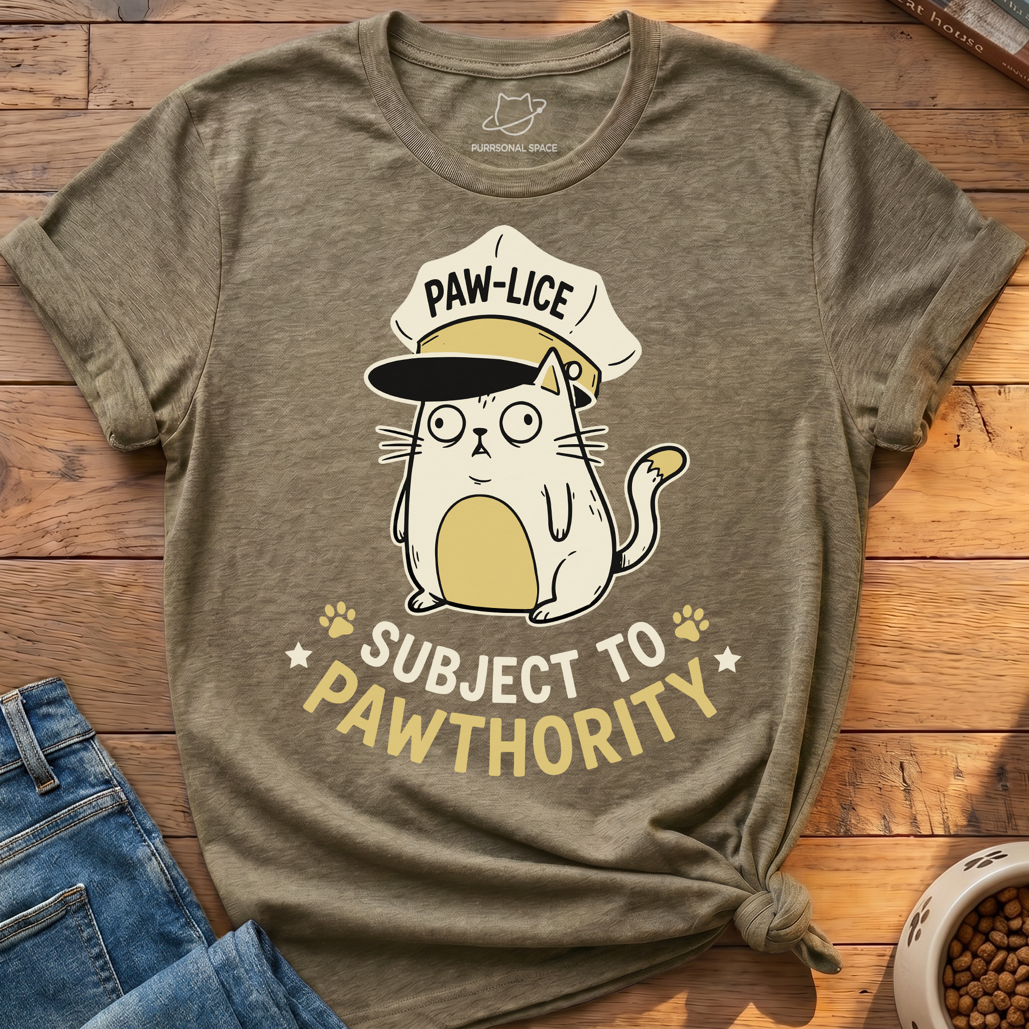 Paw-lice Pawthority T-Shirt