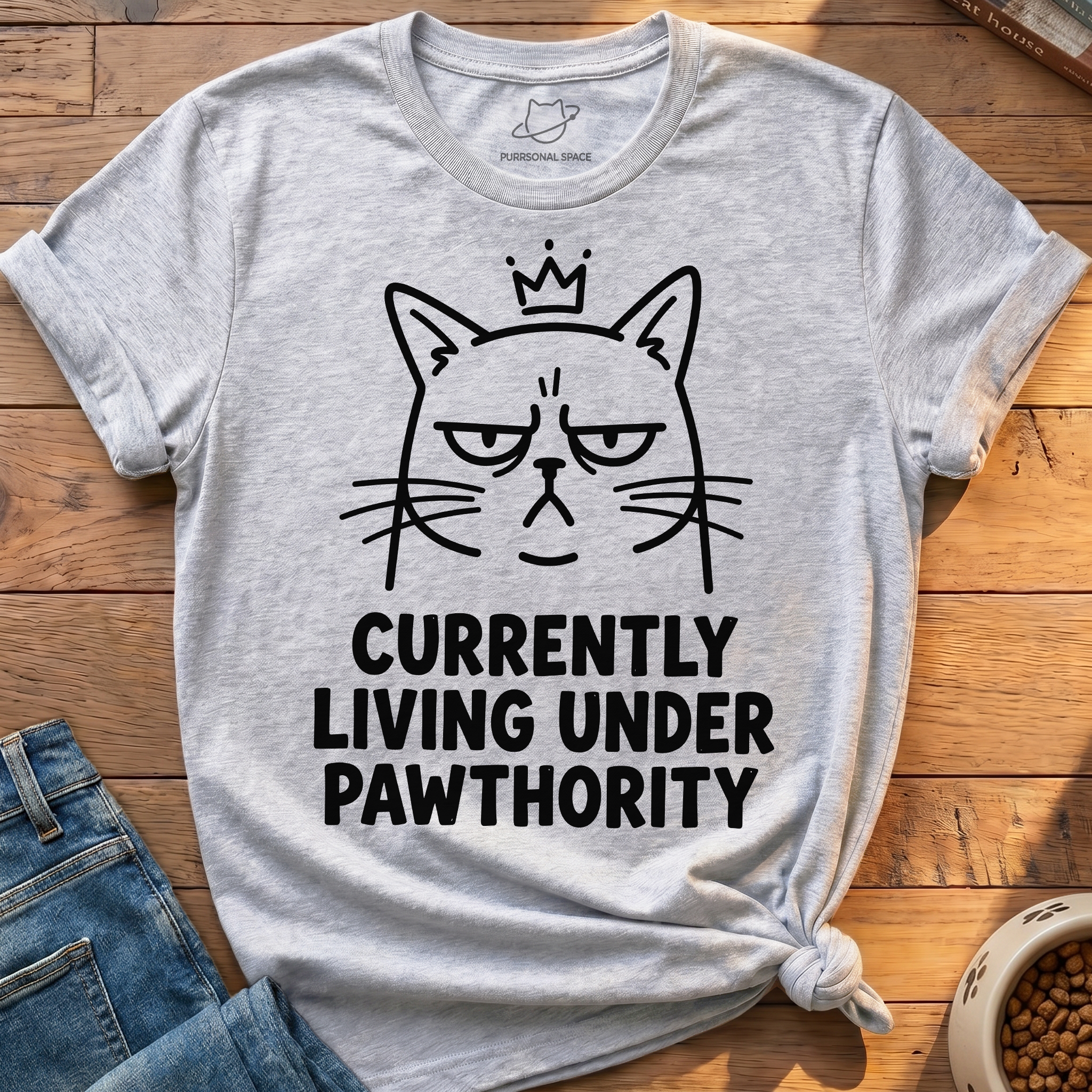 Living Under Pawthority T-Shirt