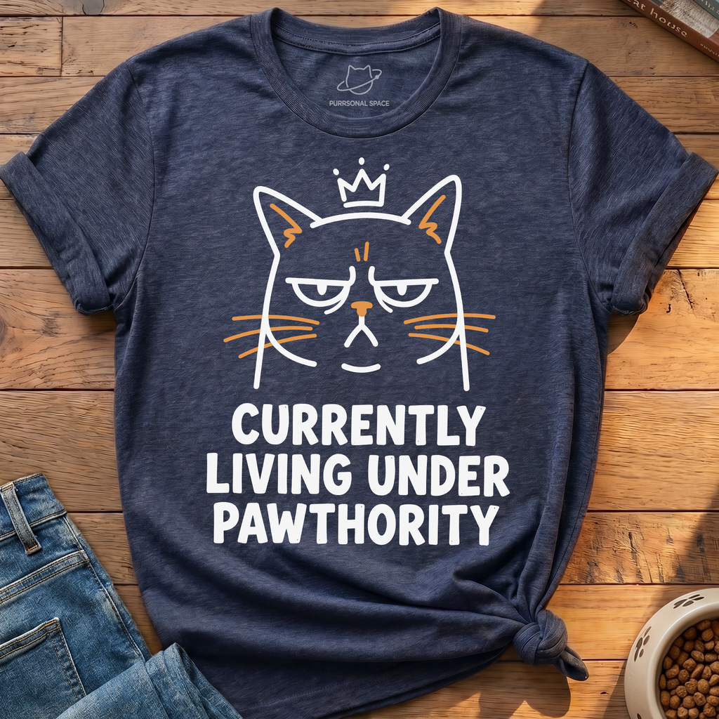 Living Under Pawthority T-Shirt