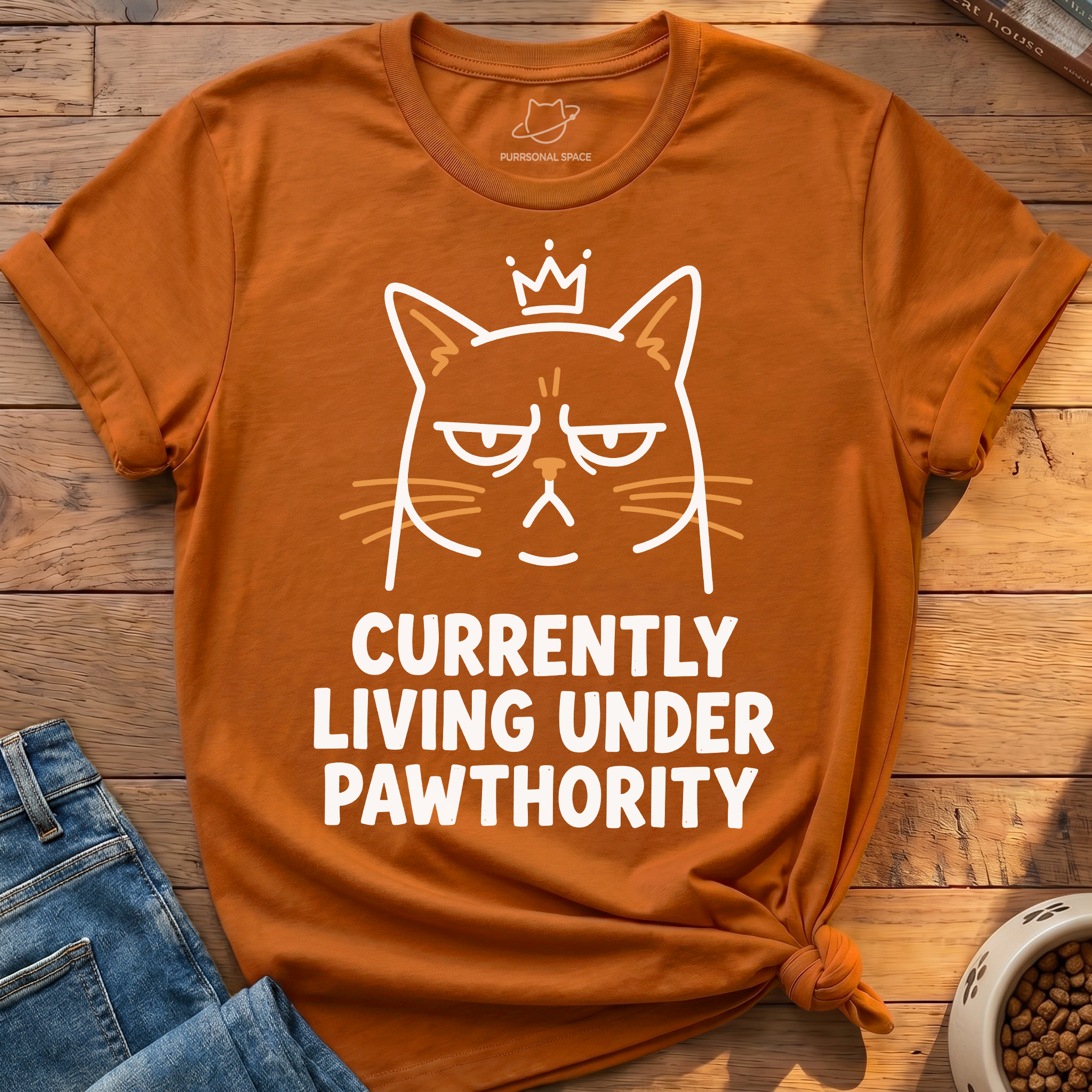 Living Under Pawthority T-Shirt