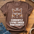 Living Under Pawthority T-Shirt
