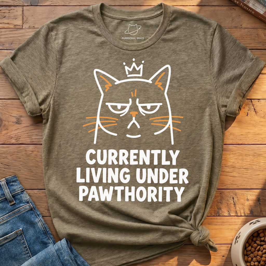 Living Under Pawthority T-Shirt