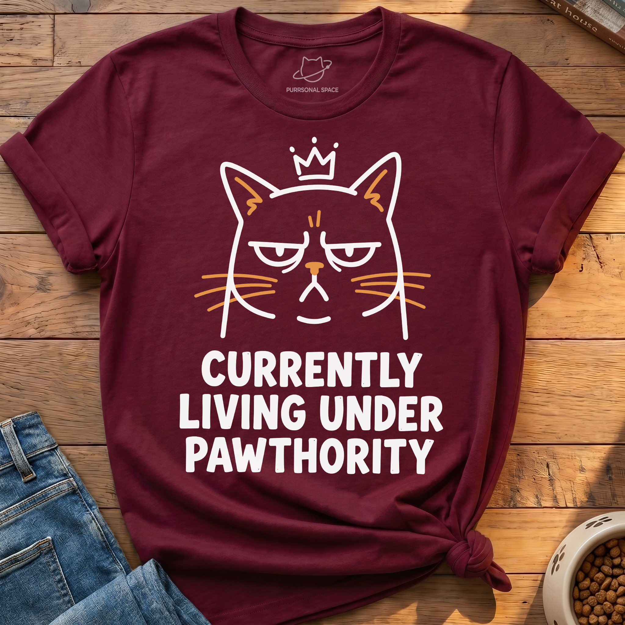 Living Under Pawthority T-Shirt