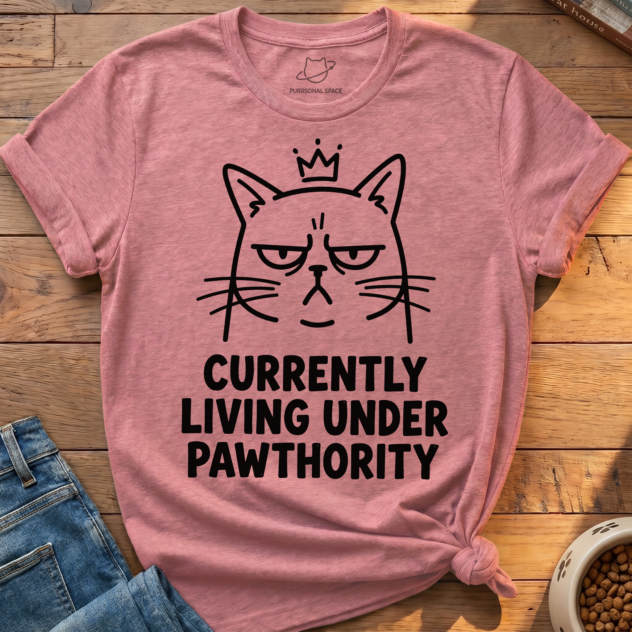Living Under Pawthority T-Shirt