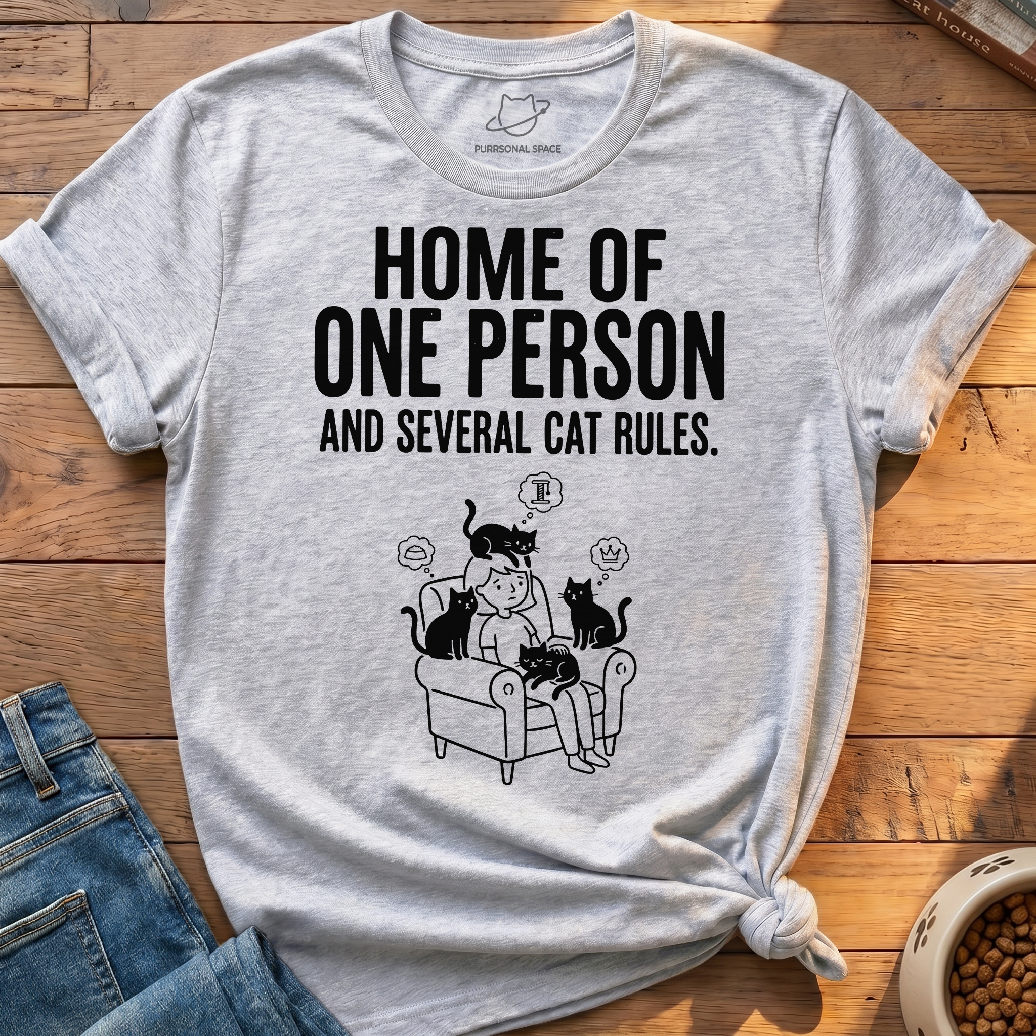 Several Cat Rules T-Shirt