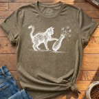 Cat Knocks Over Vase T-Shirt