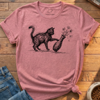 Cat Knocks Over Vase T-Shirt