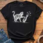 Cat Knocks Over Vase T-Shirt