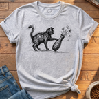 Cat Knocks Over Vase T-Shirt