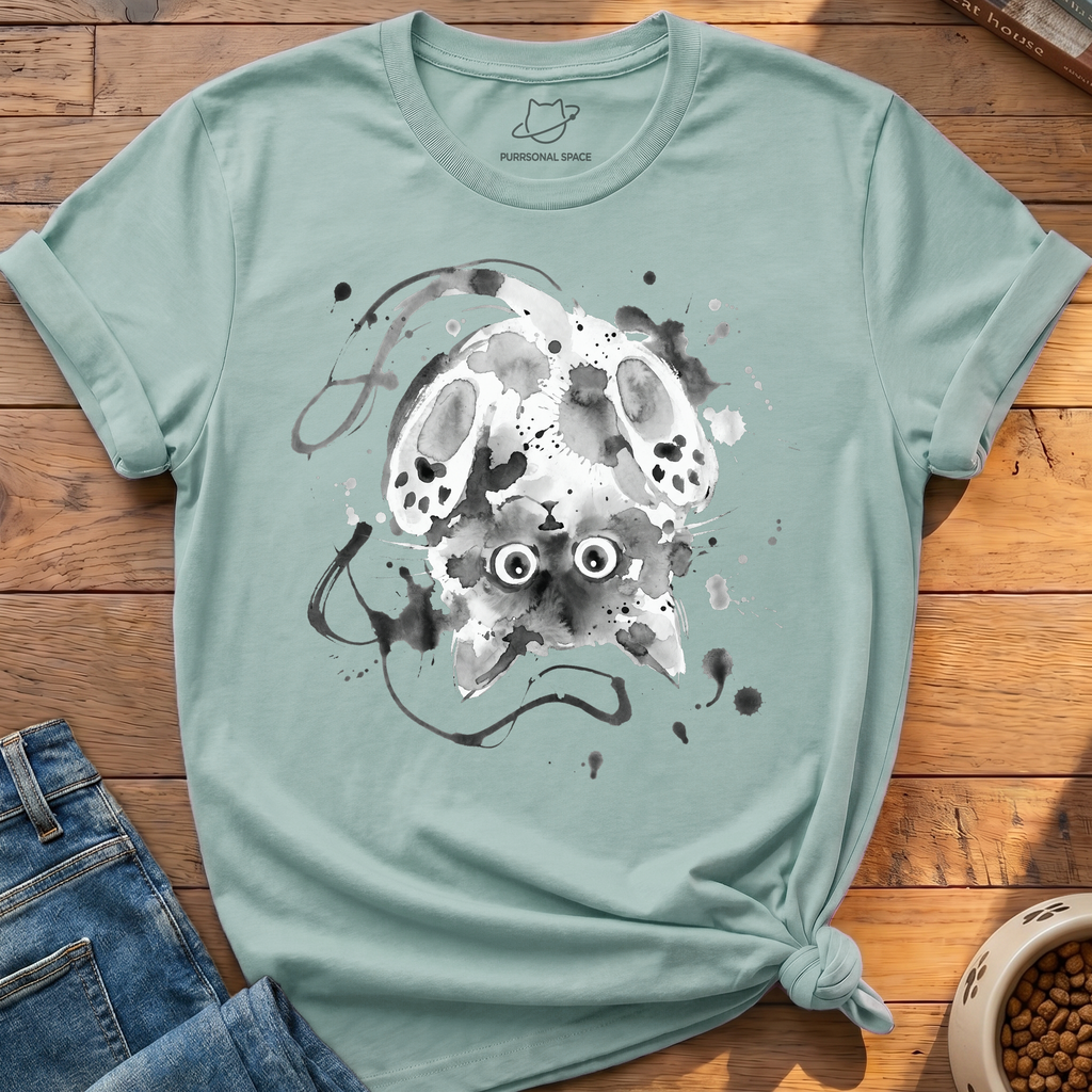 Upside Down Cat T-Shirt