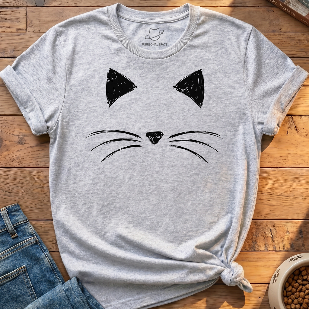 Cat Face T-Shirt