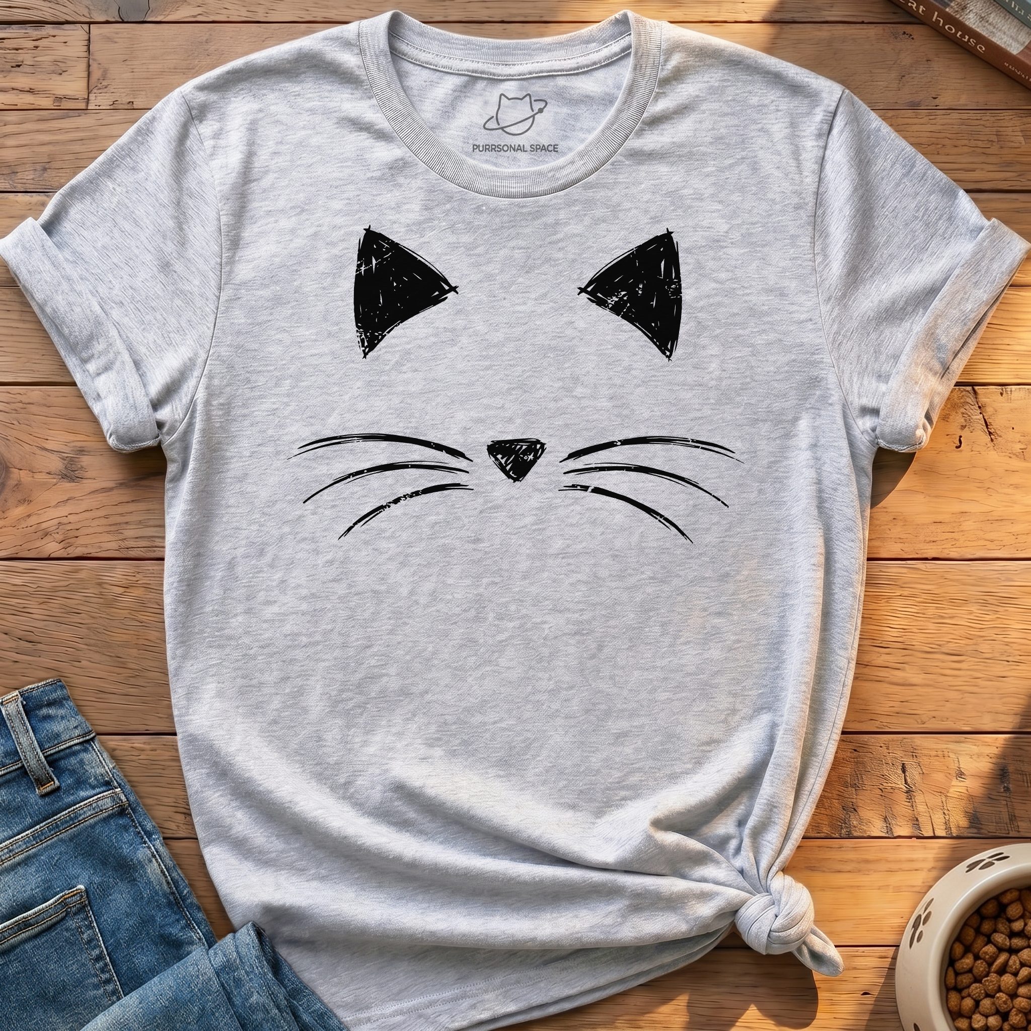 Cat Face T-Shirt