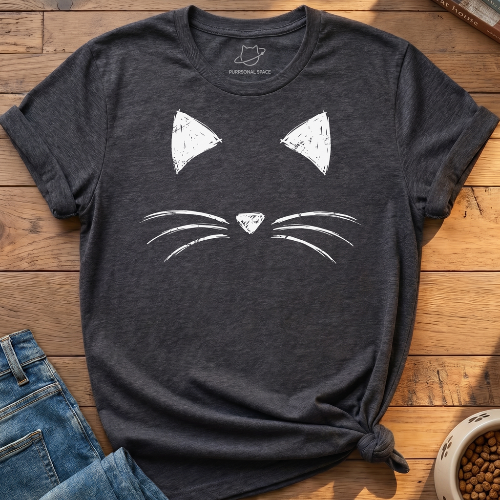 Cat Face T-Shirt
