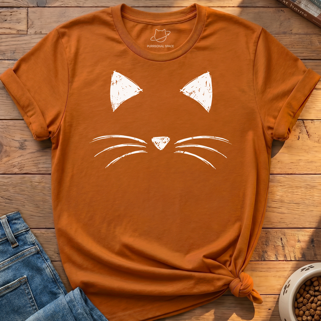 Cat Face T-Shirt
