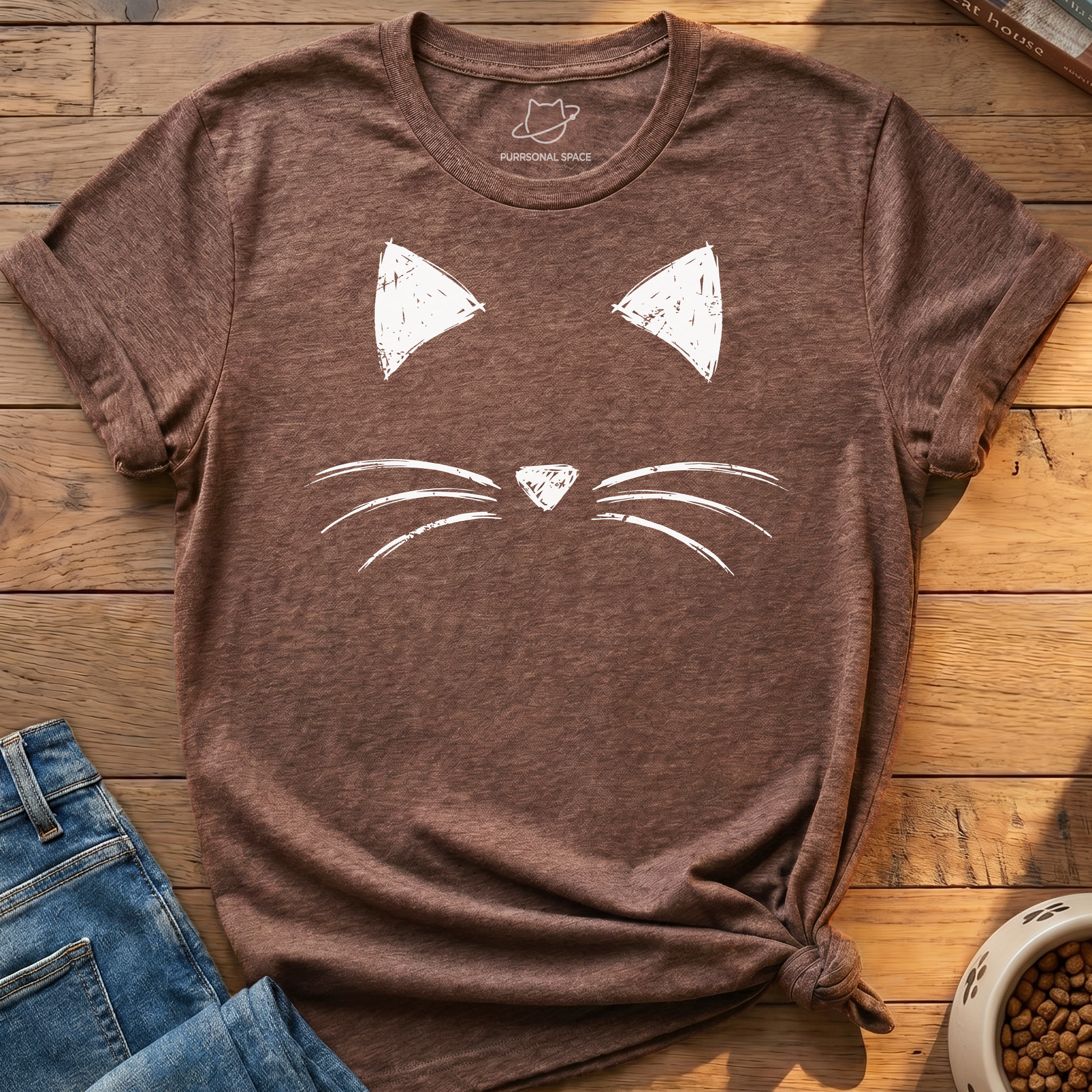 Cat Face T-Shirt