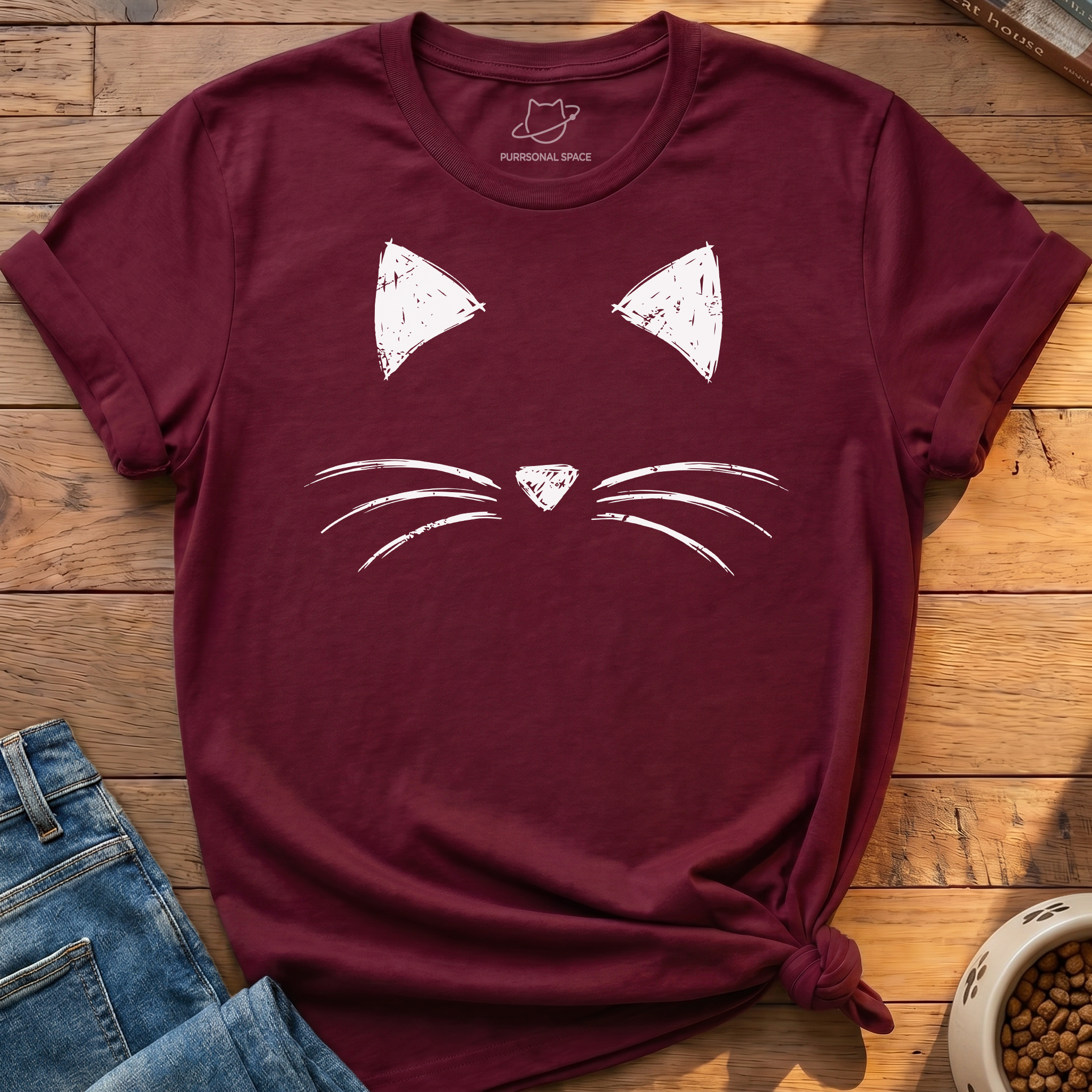 Cat Face T-Shirt