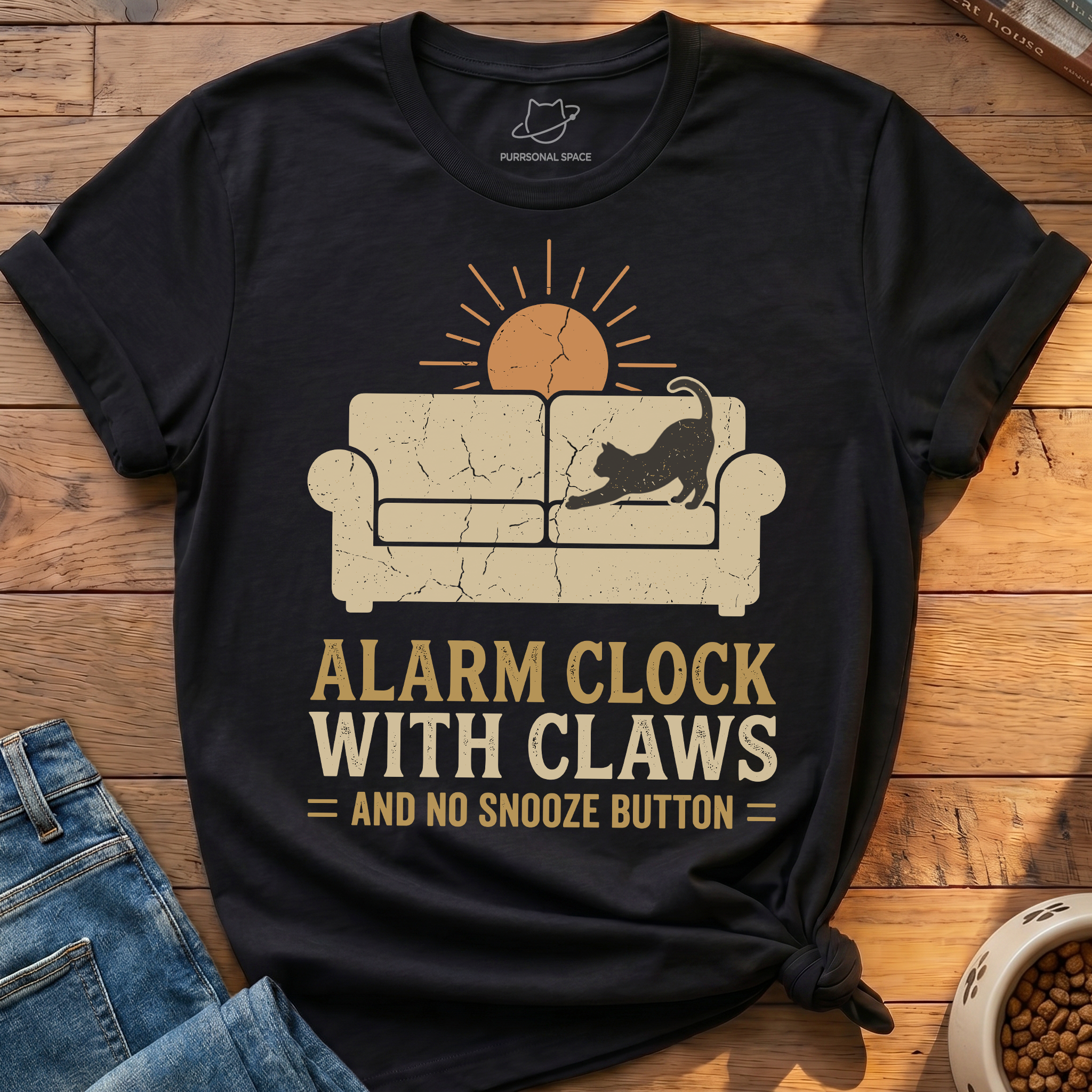 Alarm Clock Claws T-Shirt