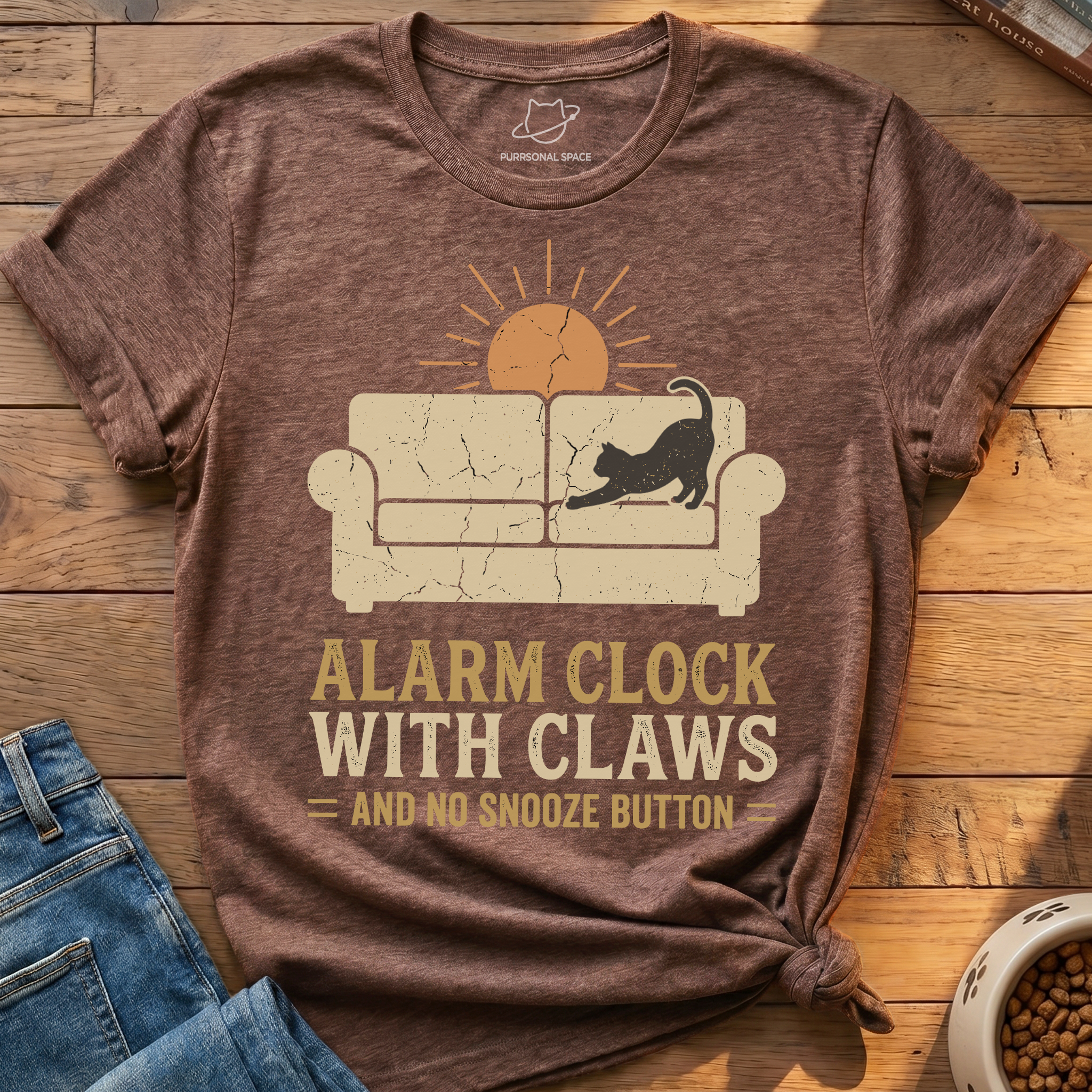 Alarm Clock Claws T-Shirt