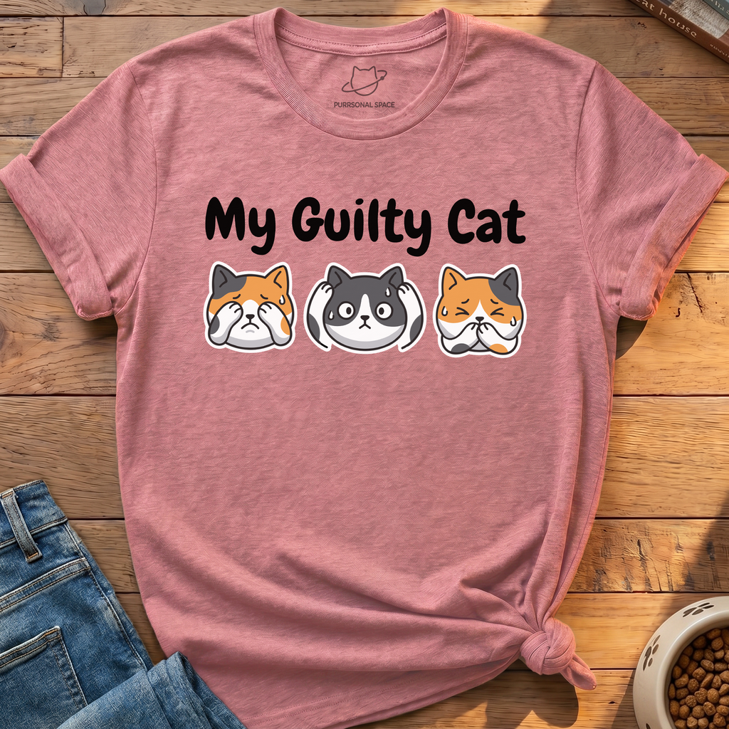 Guilty Cat T-Shirt