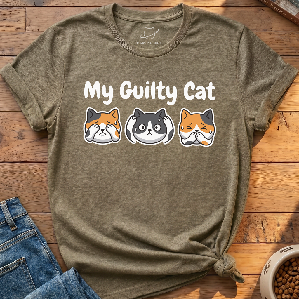 Guilty Cat T-Shirt