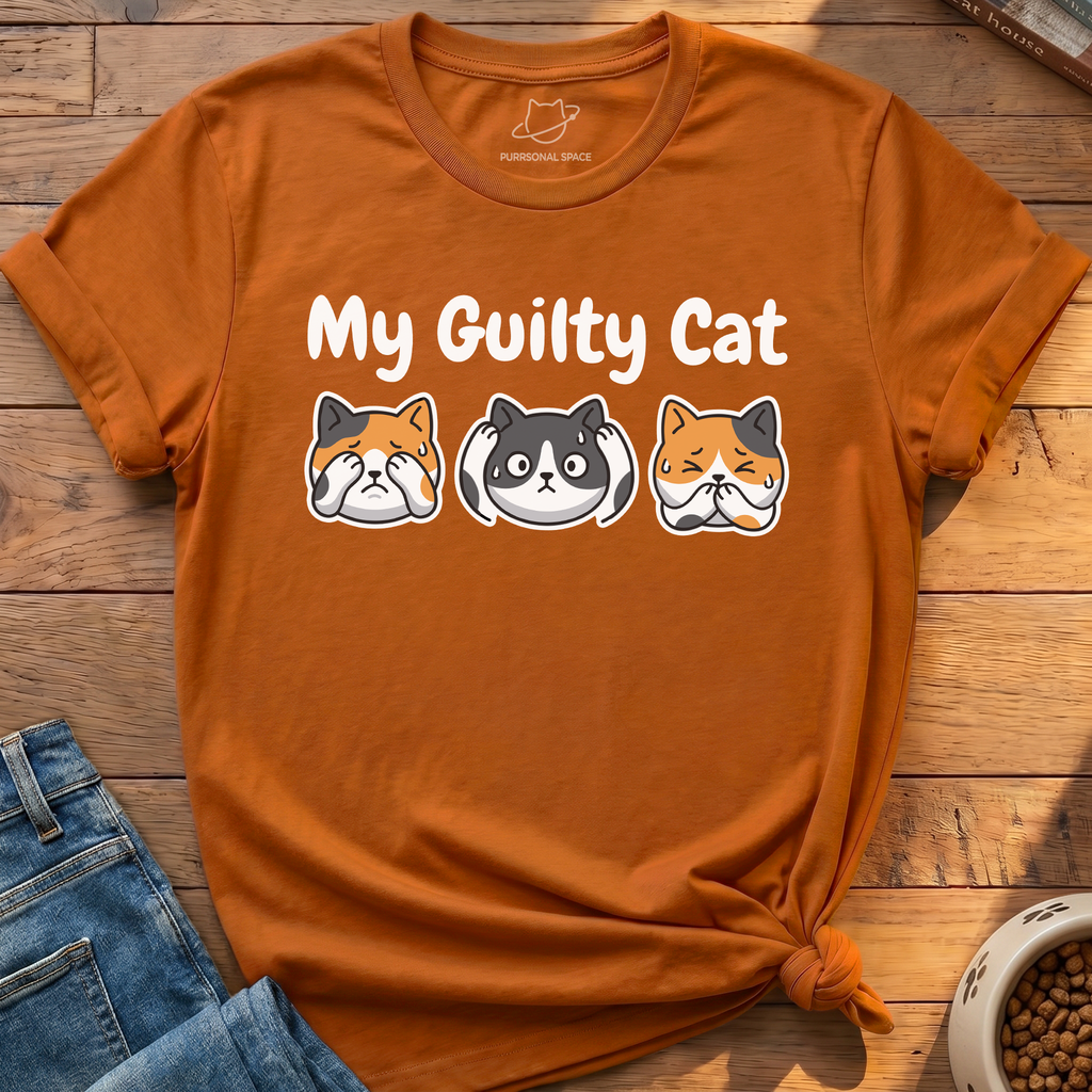 Guilty Cat T-Shirt