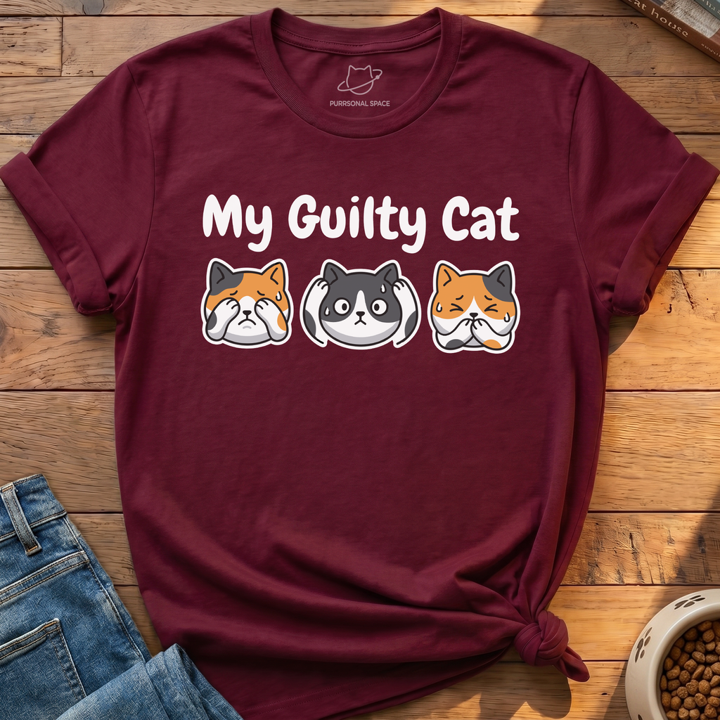 Guilty Cat T-Shirt