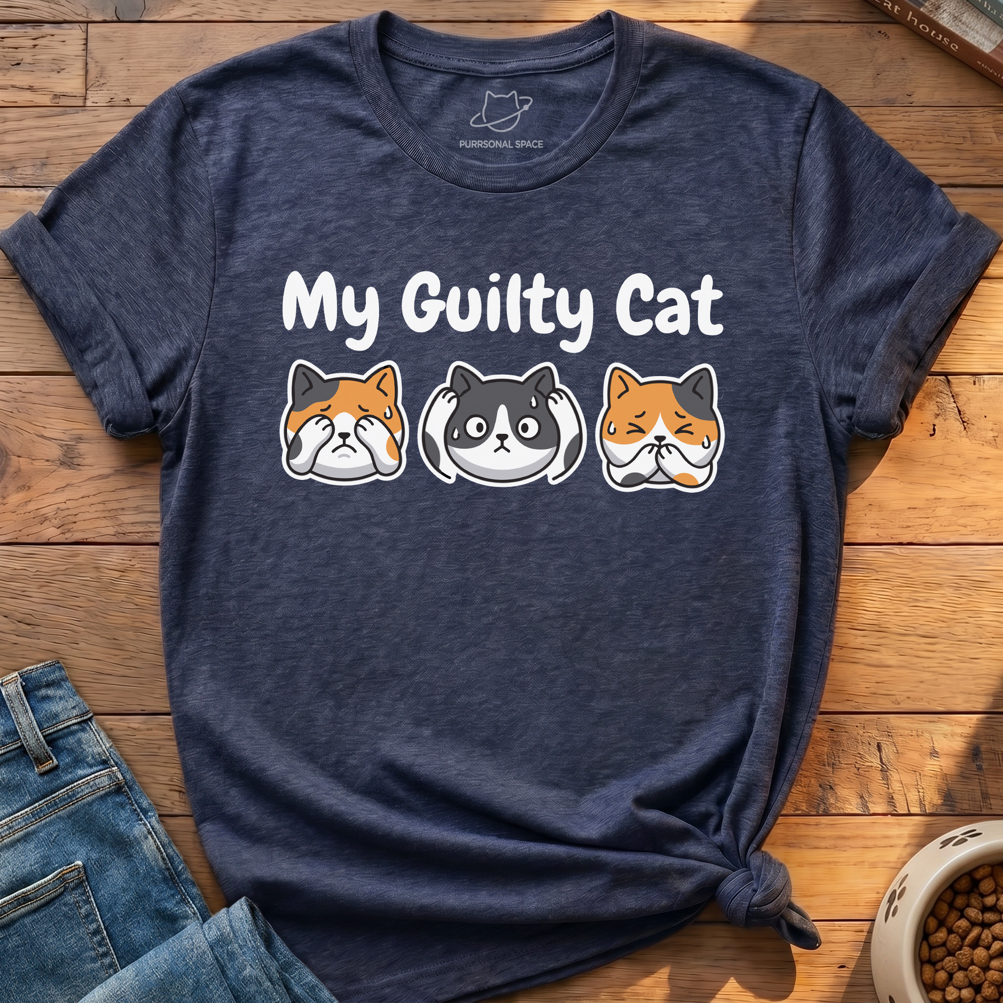 Guilty Cat T-Shirt