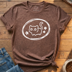 Kawaii Cat Star T-Shirt