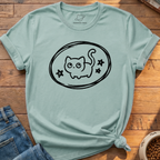 Kawaii Cat Star T-Shirt