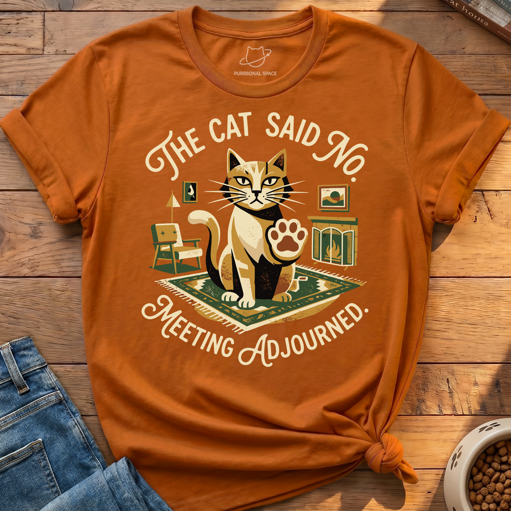 The Cat Said No T-Shirt