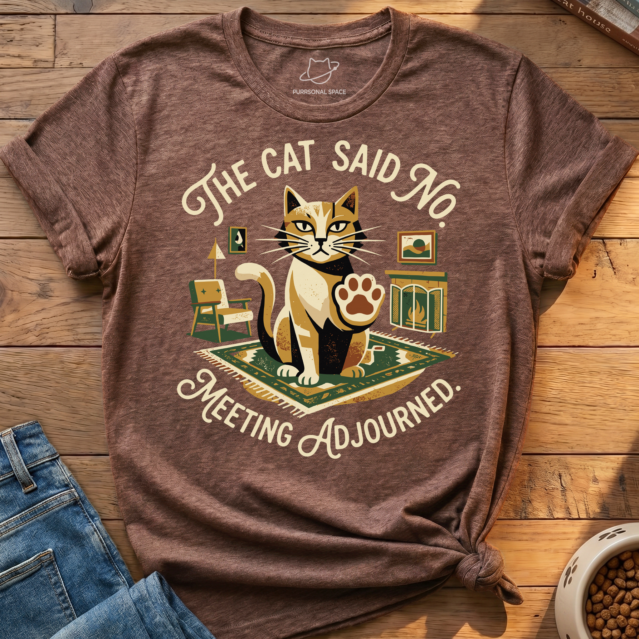 The Cat Said No T-Shirt