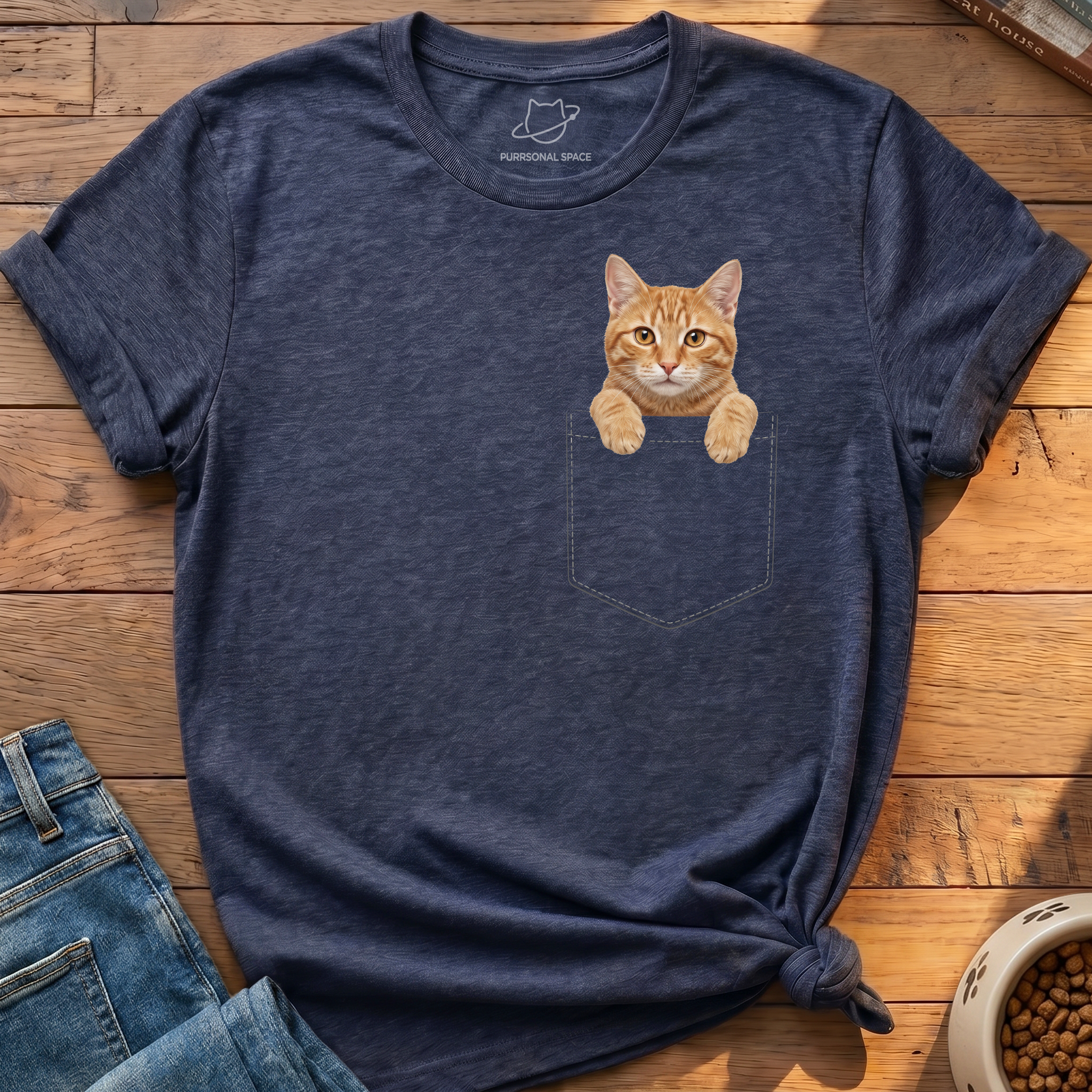 Pocket Cat T-Shirt