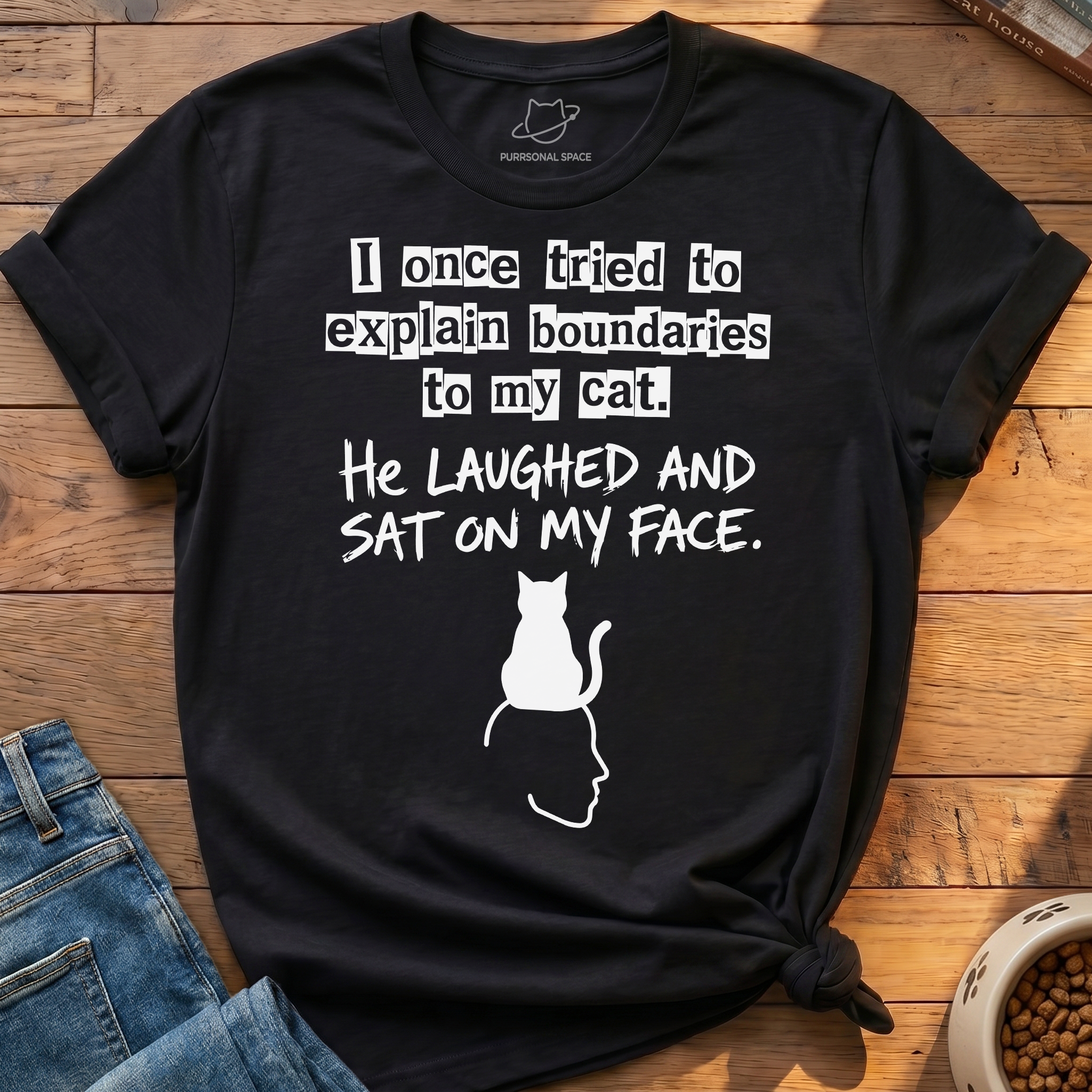 Cat Boundaries T-Shirt