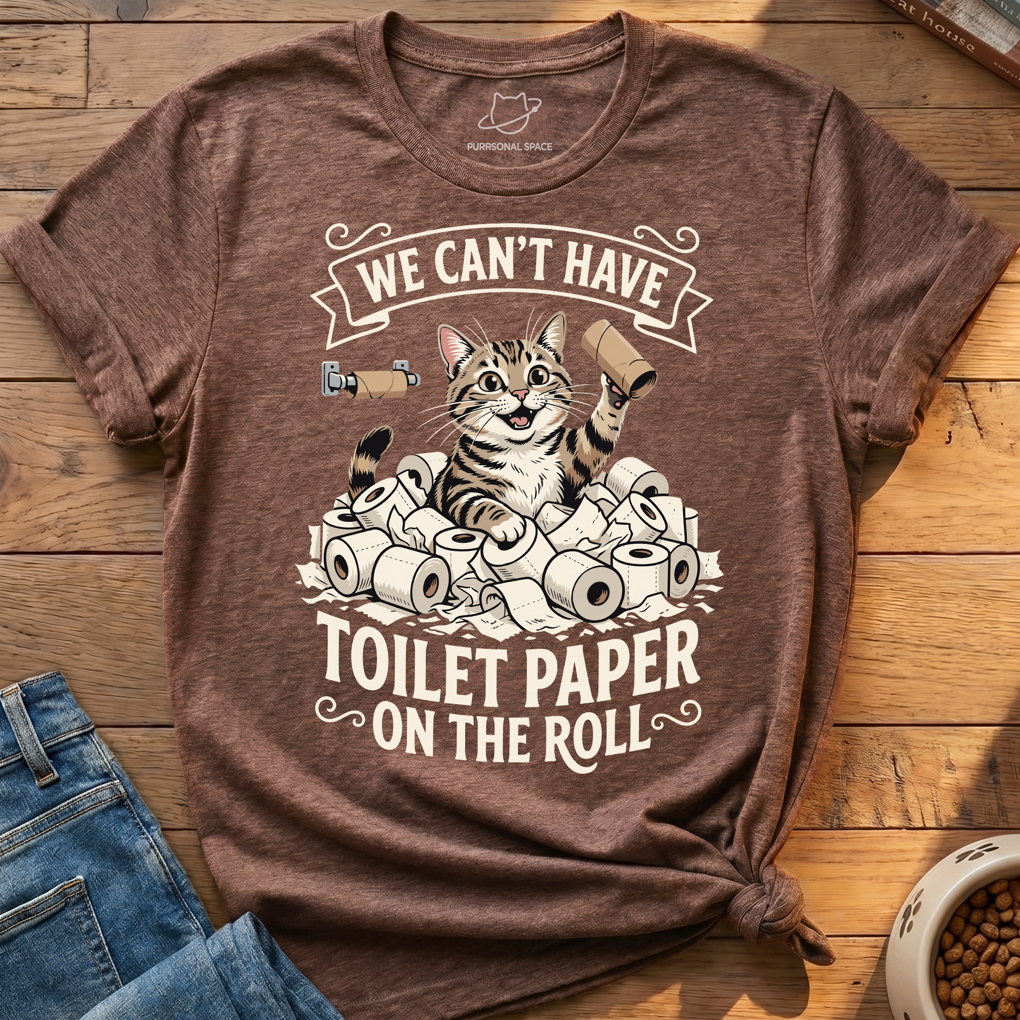 Cant Have Toilet Paper T-Shirt