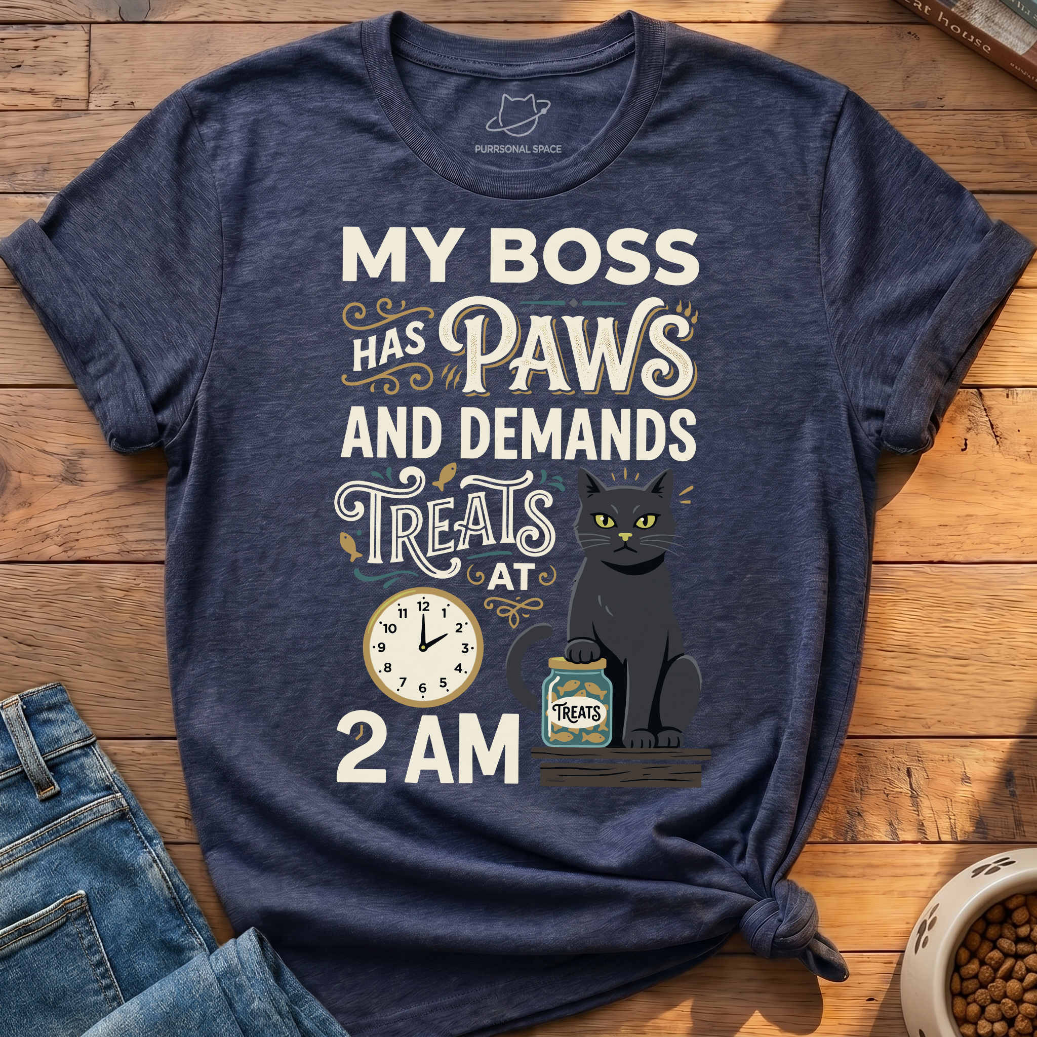 Boss Demands Treats T-Shirt