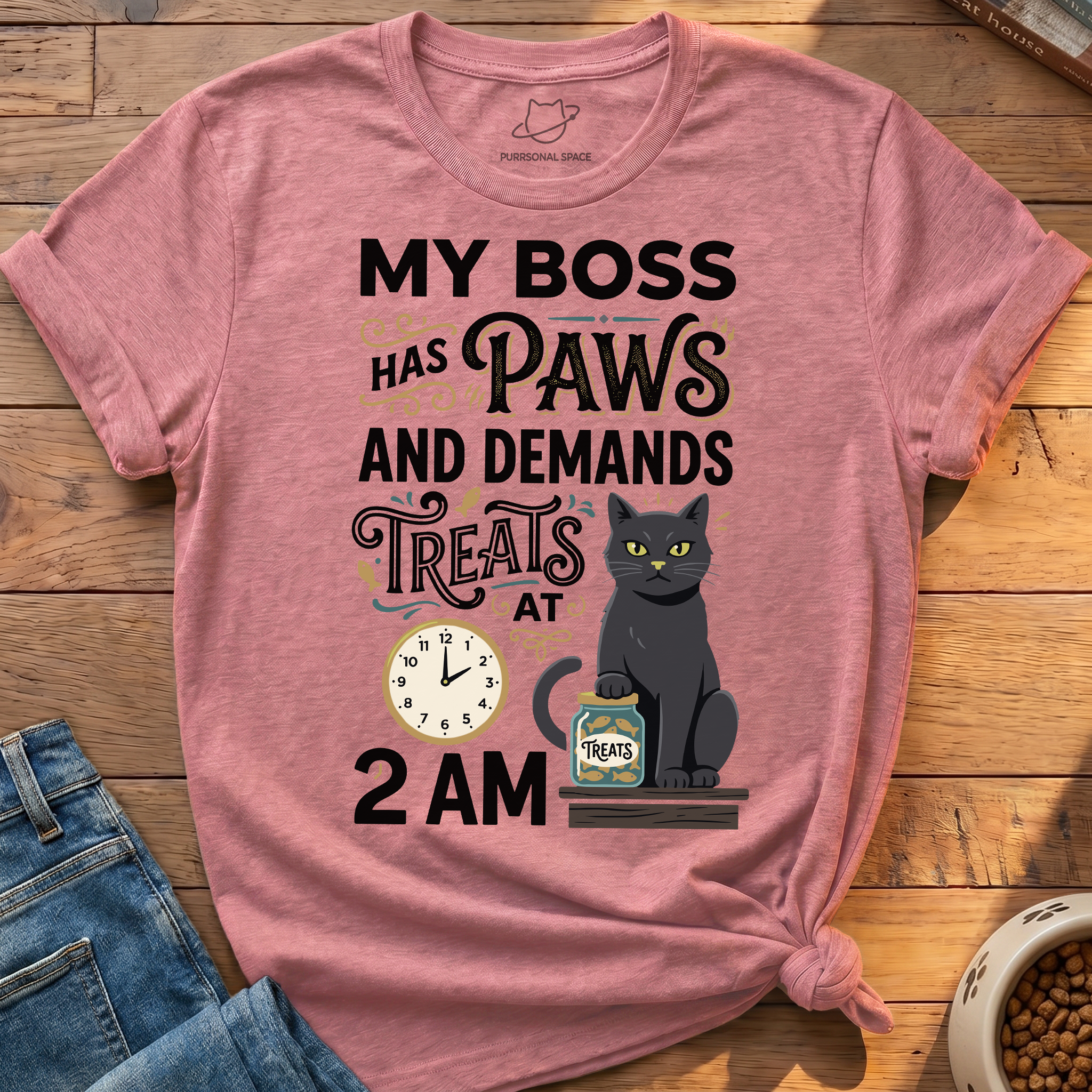 Boss Demands Treats T-Shirt