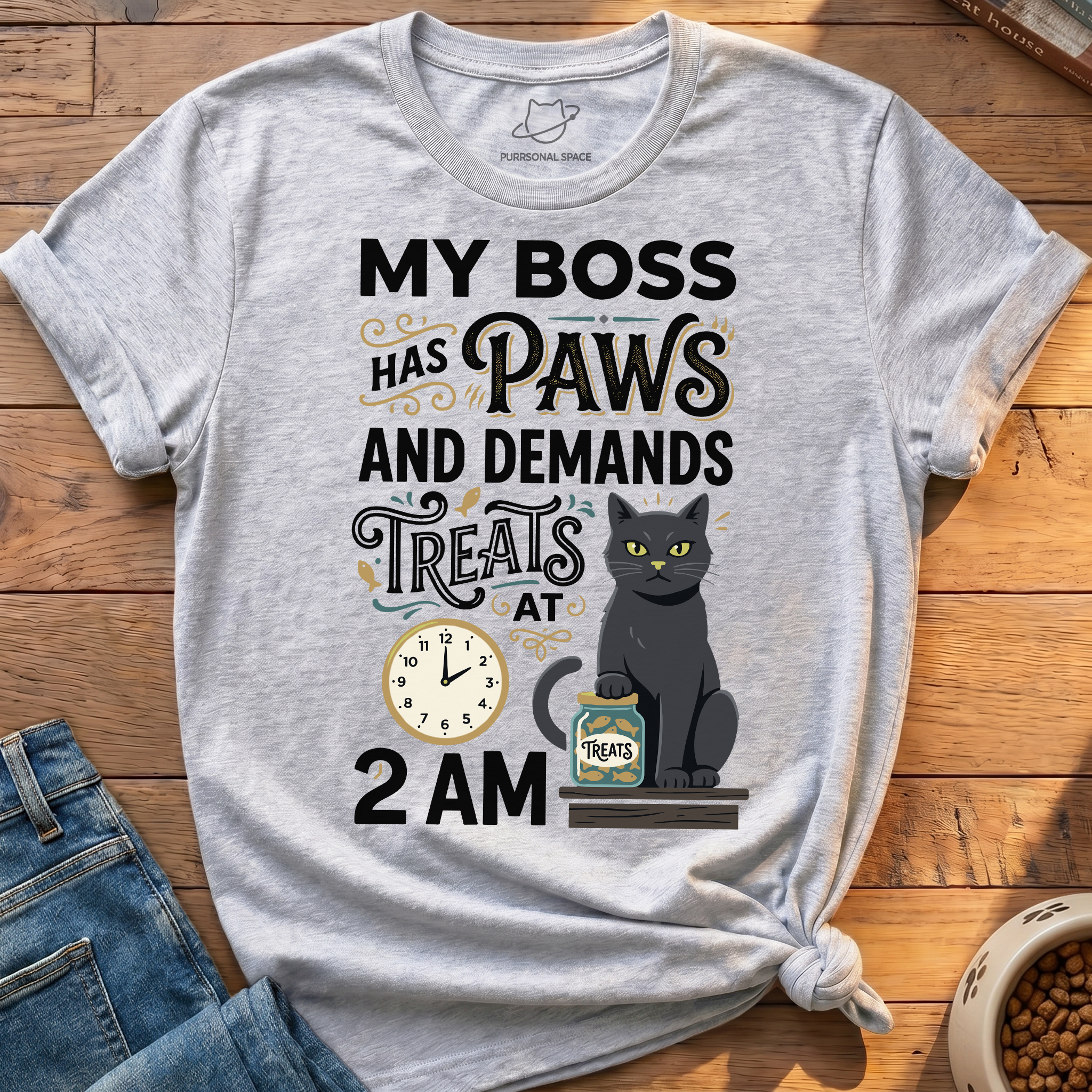 Boss Demands Treats T-Shirt