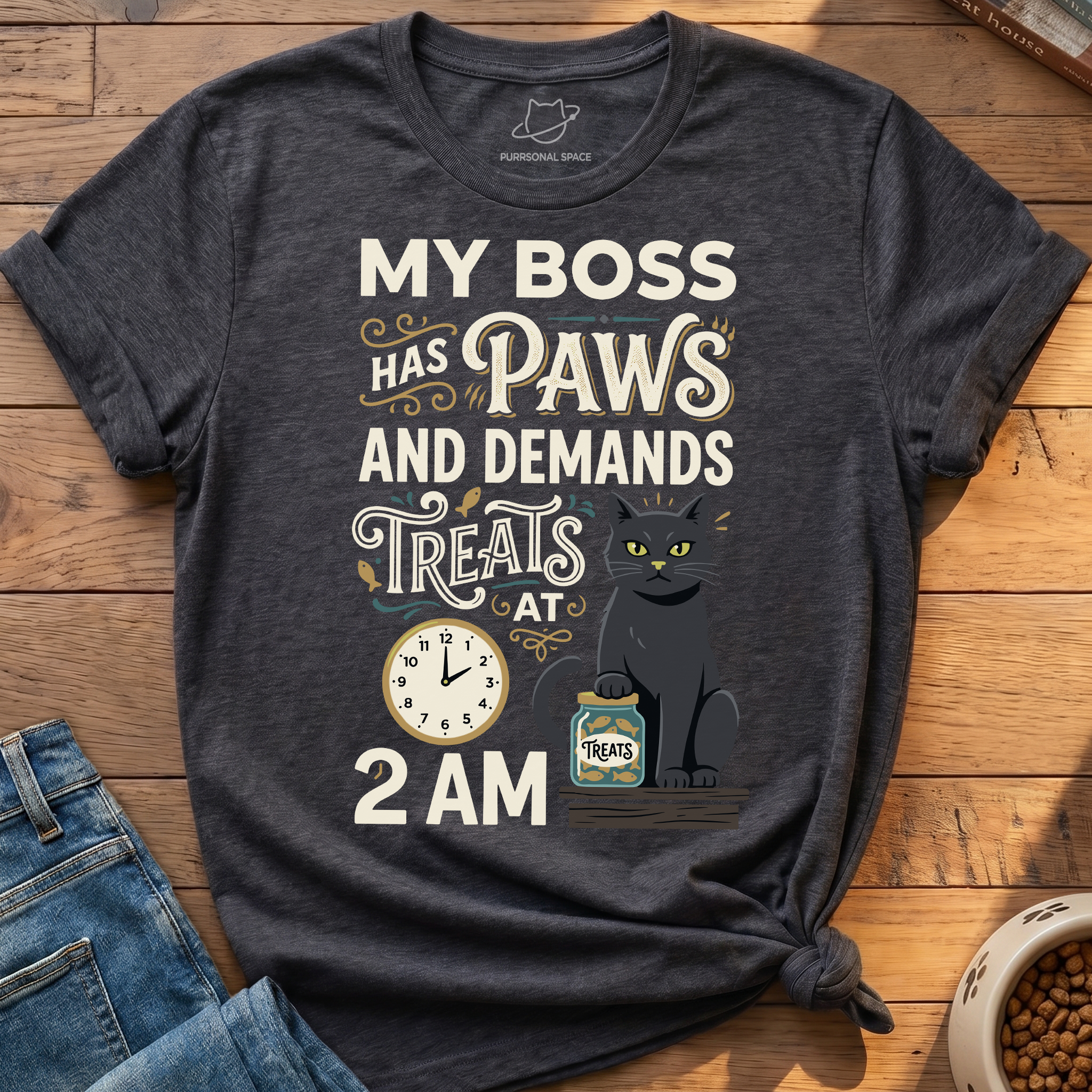 Boss Demands Treats T-Shirt