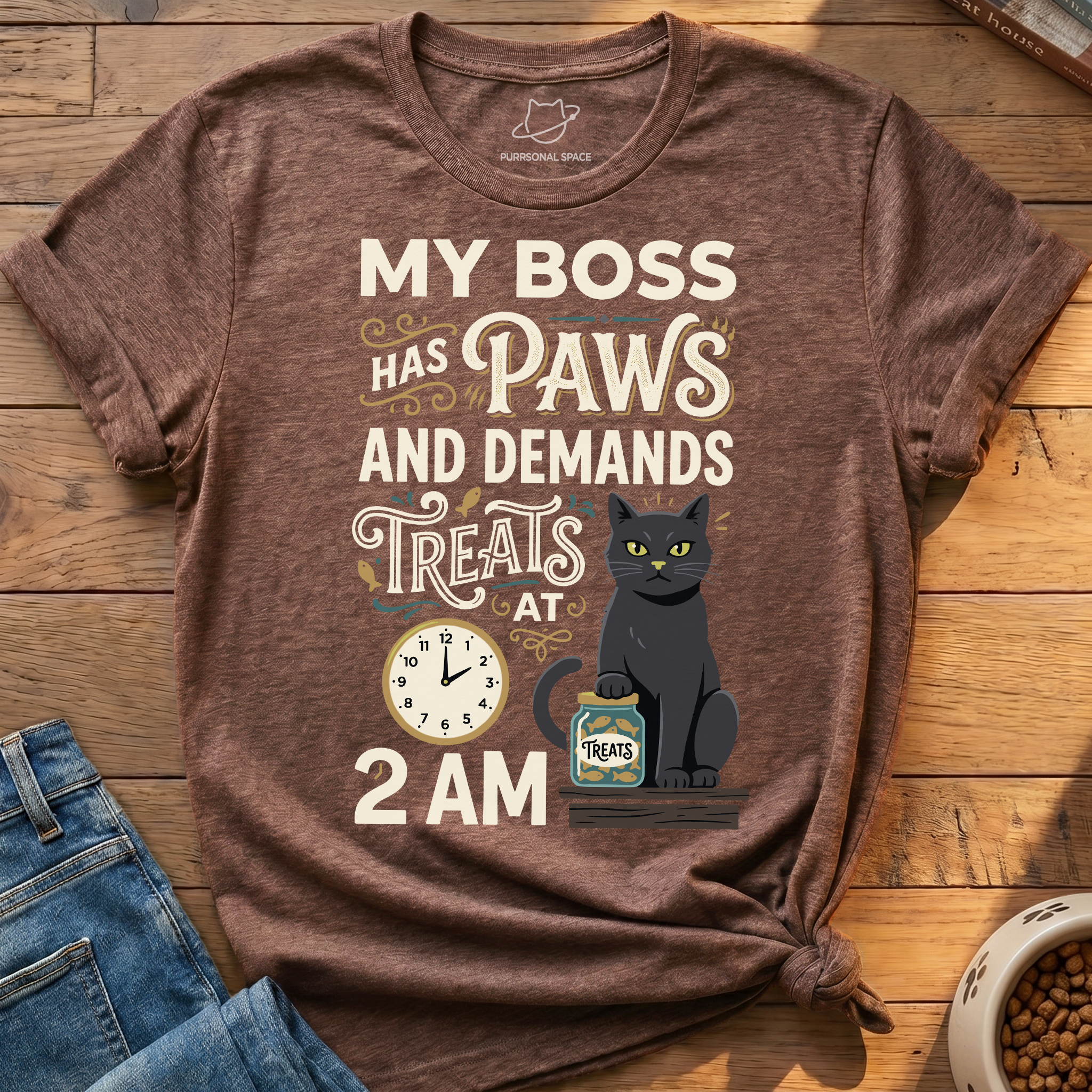 Boss Demands Treats T-Shirt