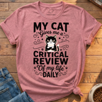 Cat Critical Review T-Shirt